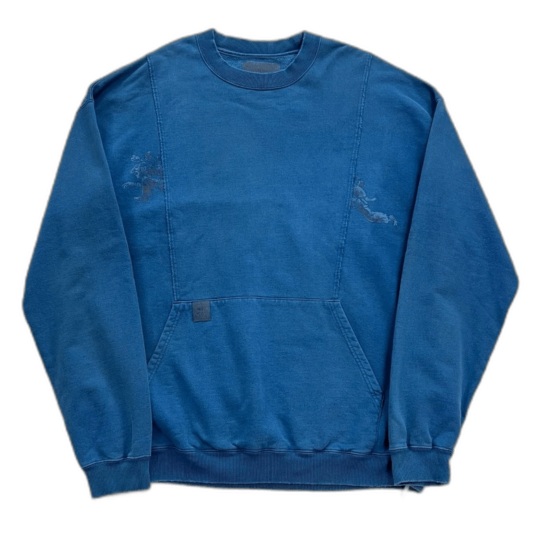 Wtaps Madness Vintage Blue Sweatshirt by Yuyang Lele Size US M / EU 48-50 / 2 - 1 Thumbnail