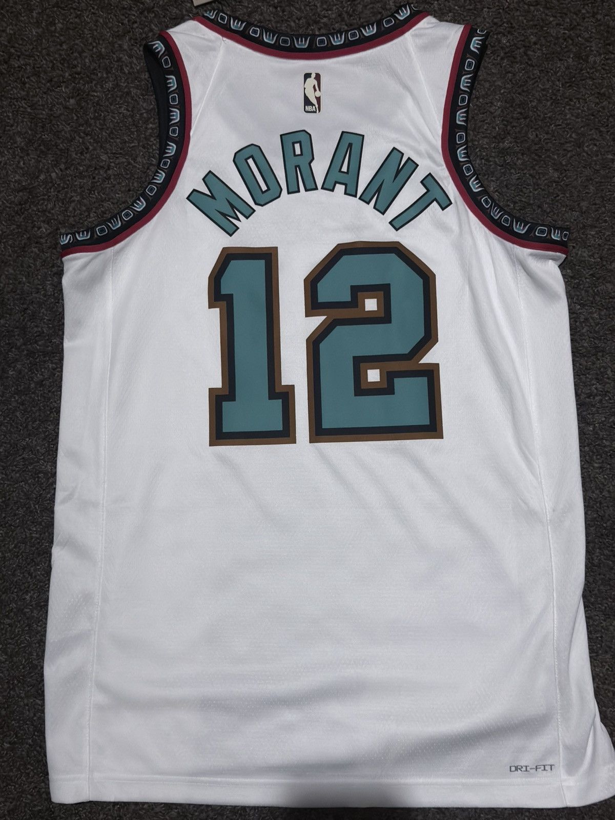 Nike Ja Morant Grizzlies Classic swingman jersey M/44 Size US M / EU 48-50 / 2 - 2 Thumbnail