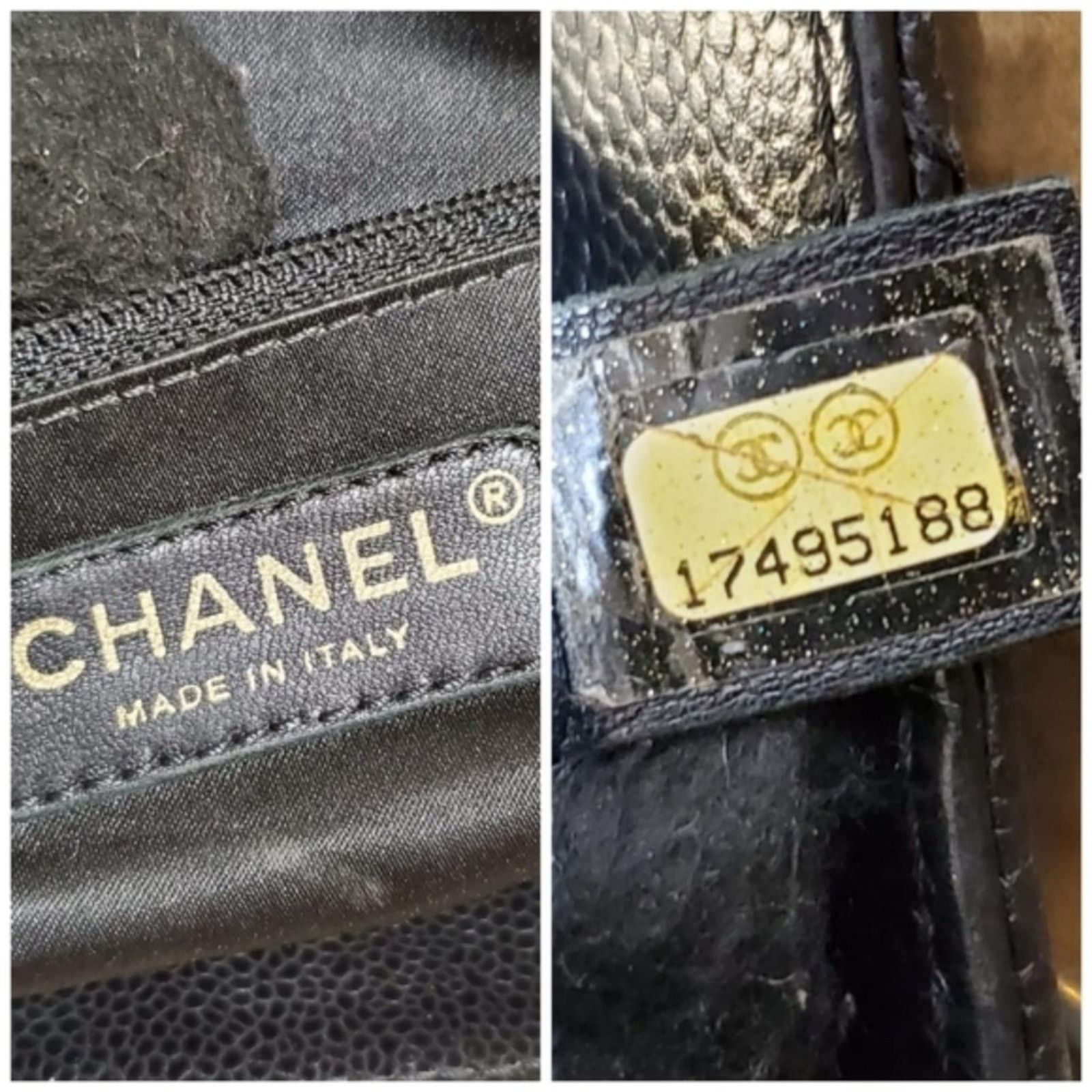Chanel Auth CHANEL Caviar Quilted XL Grand Shopping Tote GST Black Size ONE SIZE - 2 Thumbnail