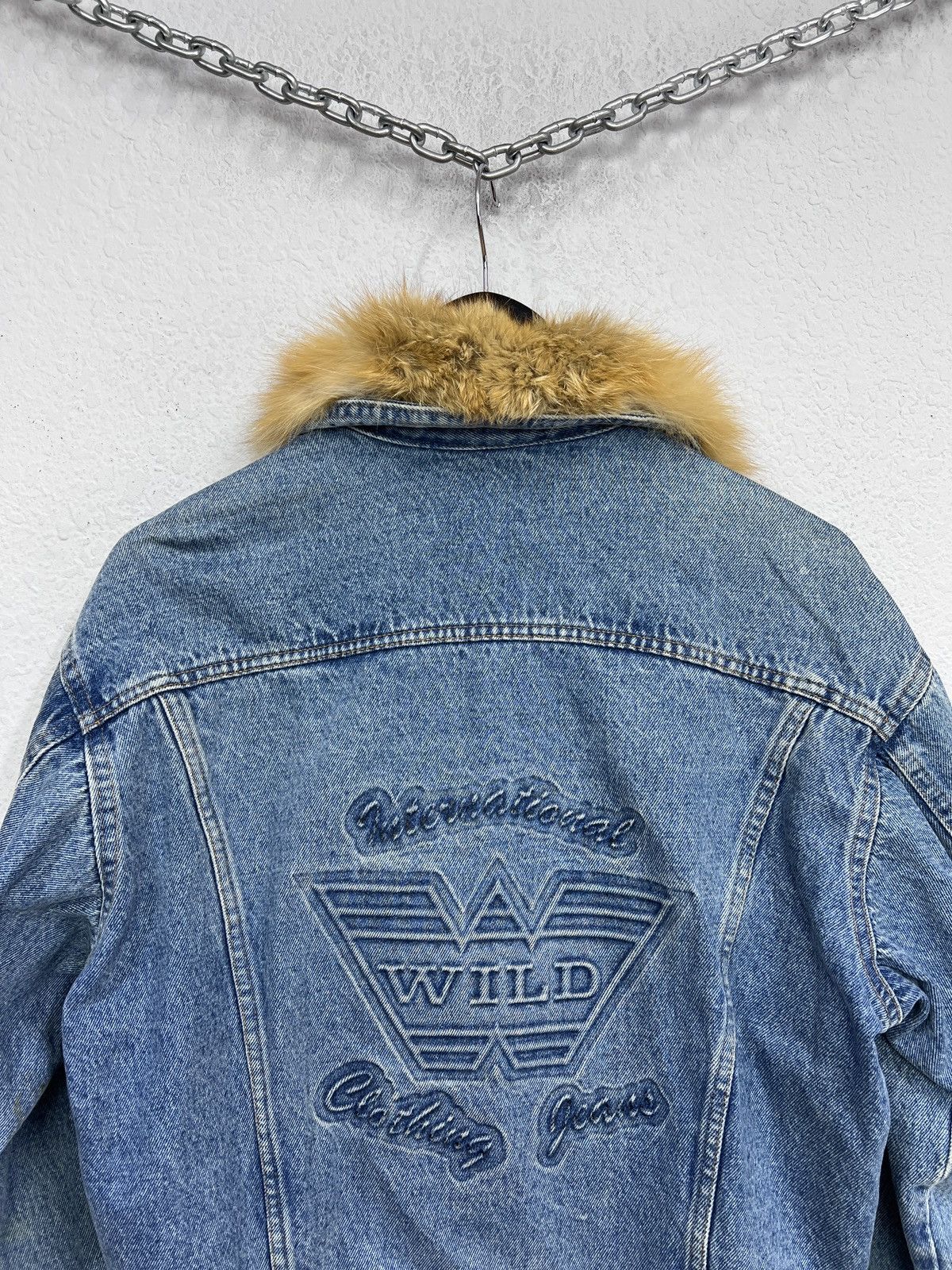 Le Grande Bleu (L.G.B.) Hysteric glamour style denim distressed trucker jacket y2k Size US M / EU 48-50 / 2 - 9 Thumbnail