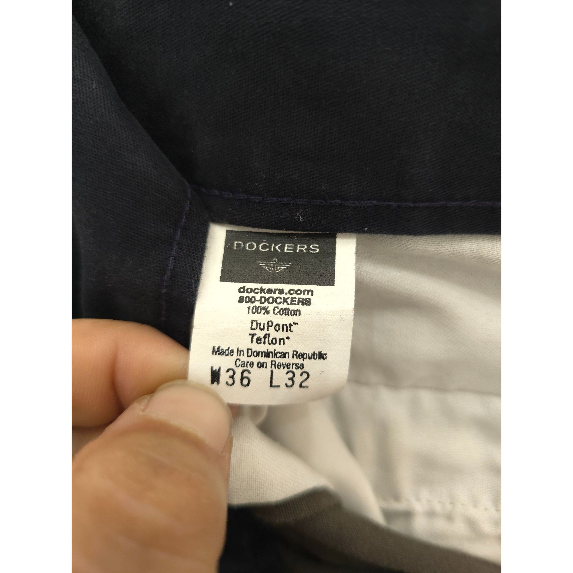 Dockers Dockers Mens Stain Defender Khaki Pants W36 L32 Dupont Teflo Size US 36 / EU 52 - 4 Thumbnail