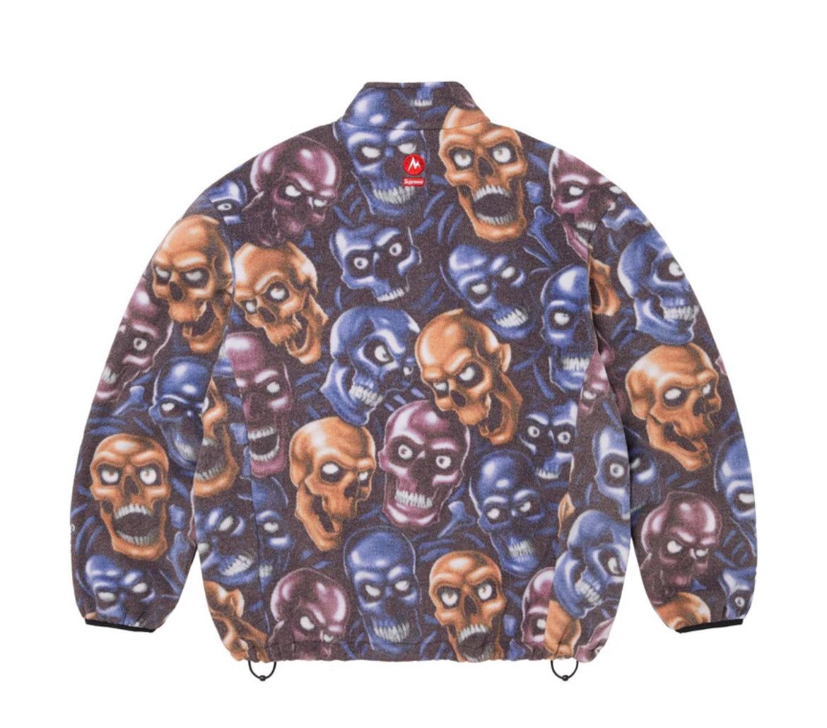 Supreme Supreme Marmot Skull Pile Fleece Jacket Size US L / EU 52-54 / 3 - 2 Thumbnail
