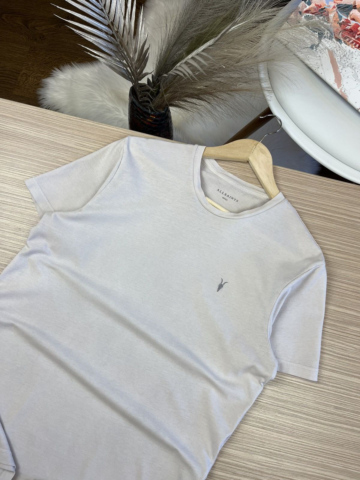 Allsaints × Designer Allsaints tee shirt casual mini logo streetwear sale Size US L / EU 52-54 / 3 - 2 Thumbnail