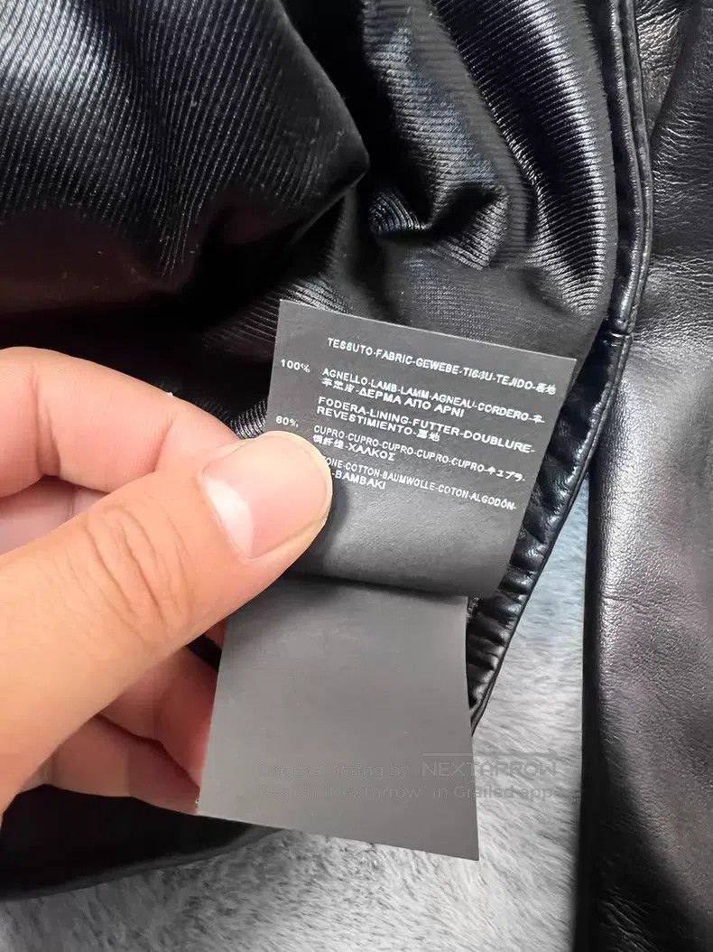 Saint Laurent Paris Saint Laurent Paris Motorcycle Leather Jacket i Size US M / EU 48-50 / 2 - 7 Thumbnail