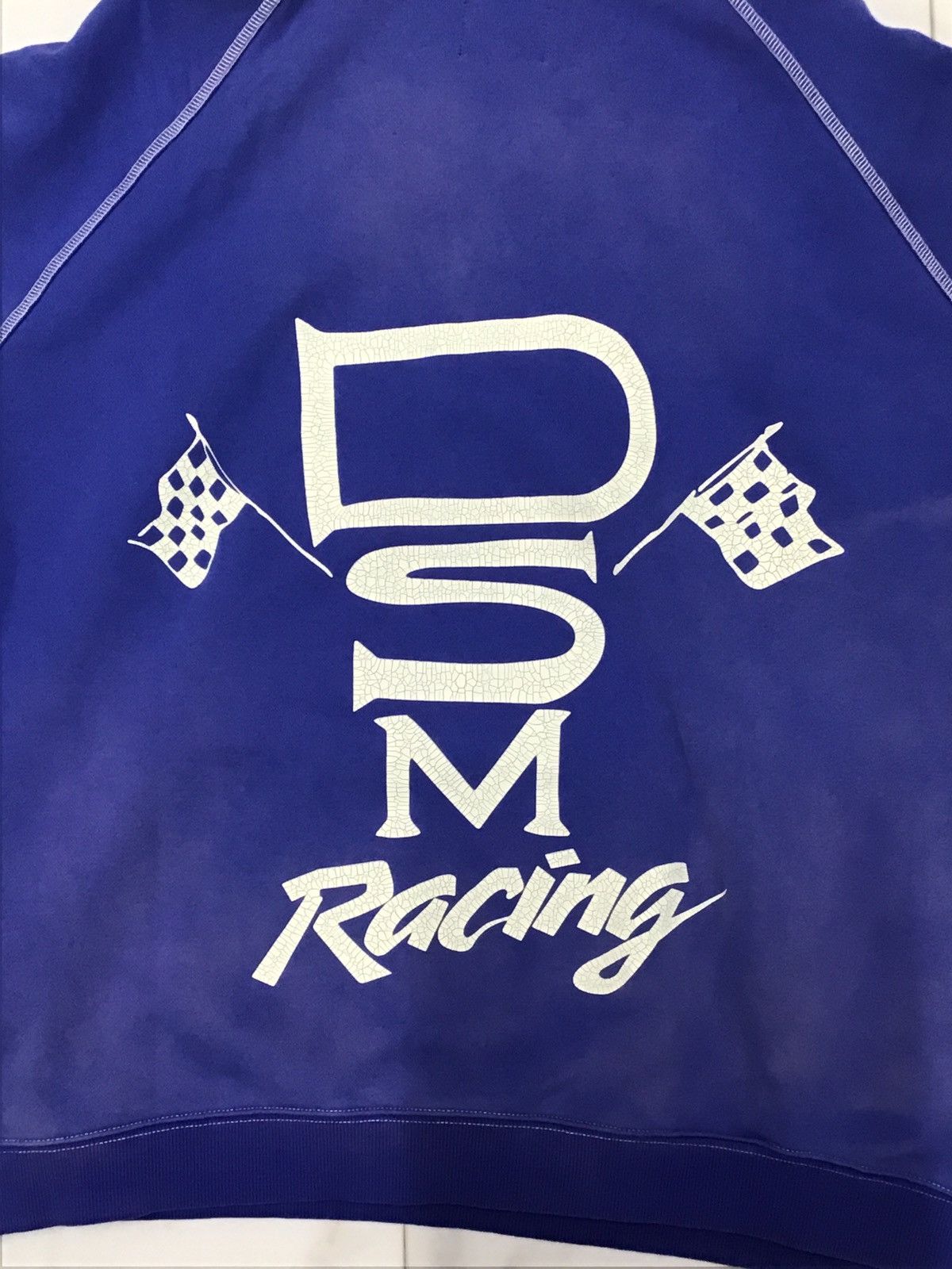 Diet Starts Monday DIET STARTS MONDAY Contrast Stitch Hoodie Washed Blue Size US L / EU 52-54 / 3 - 4 Thumbnail