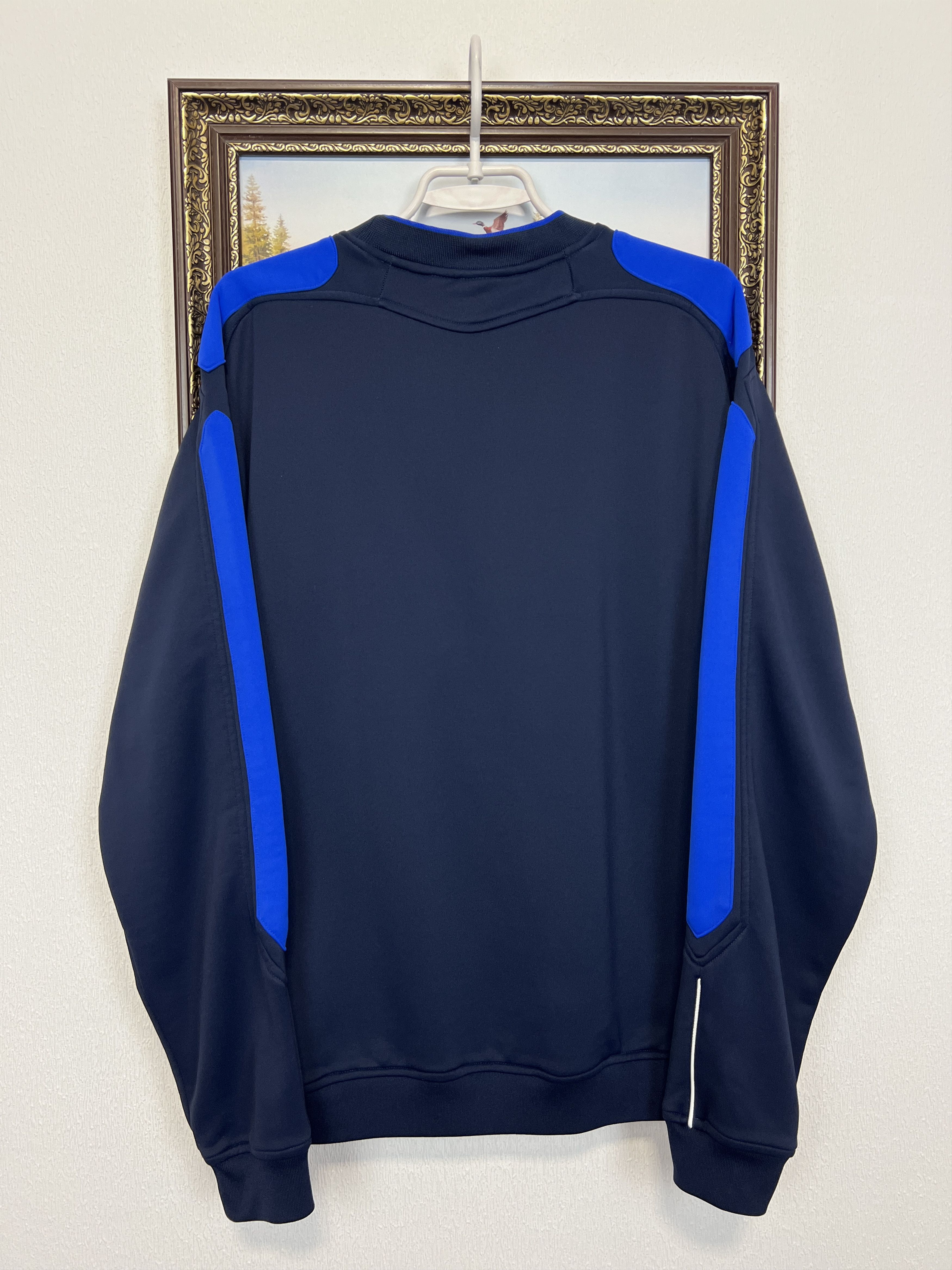 Umbro Everton Football Sweatshirt Soccer Track Top Crewneck Jacket Size US L / EU 52-54 / 3 - 9 Thumbnail
