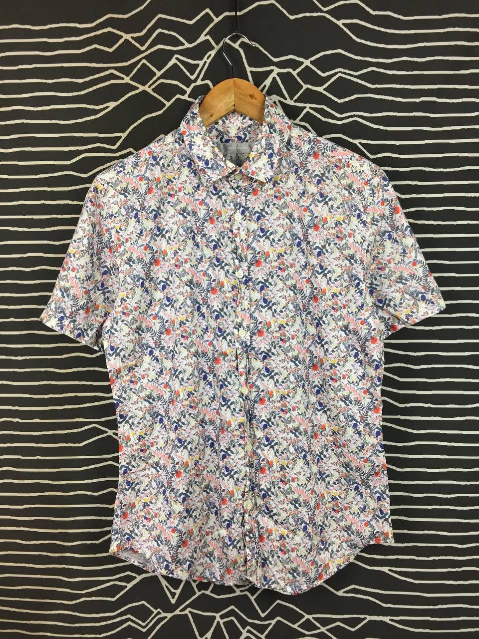 Japanese Brand High Street Japan Liberty Style Floral Short Sleeve Shirt Size US M / EU 48-50 / 2 - 1 Thumbnail