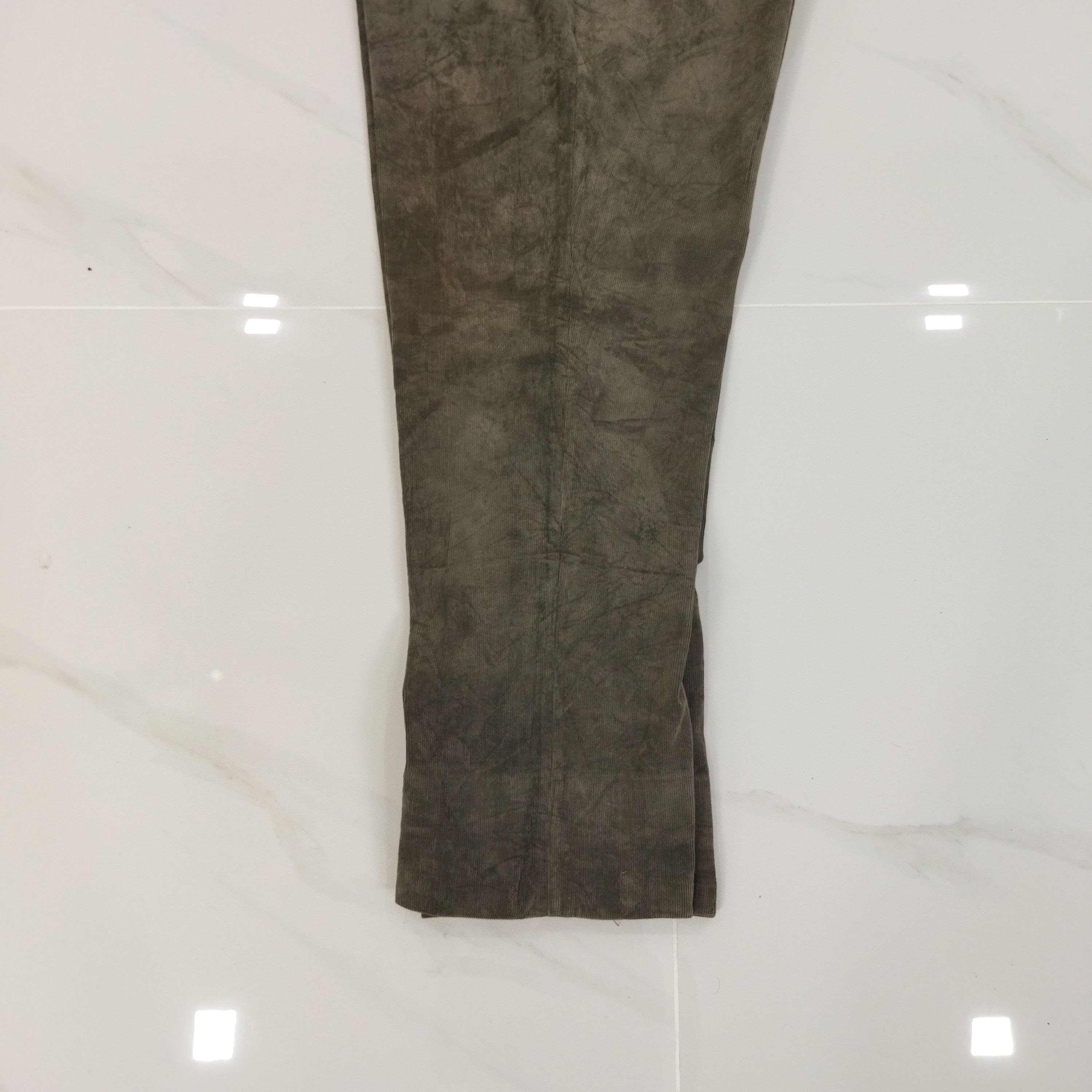 Japanese Brand PENTHOUSE CORDUROI FADED GREEN PANTS Size US 36 / EU 52 - 9 Thumbnail
