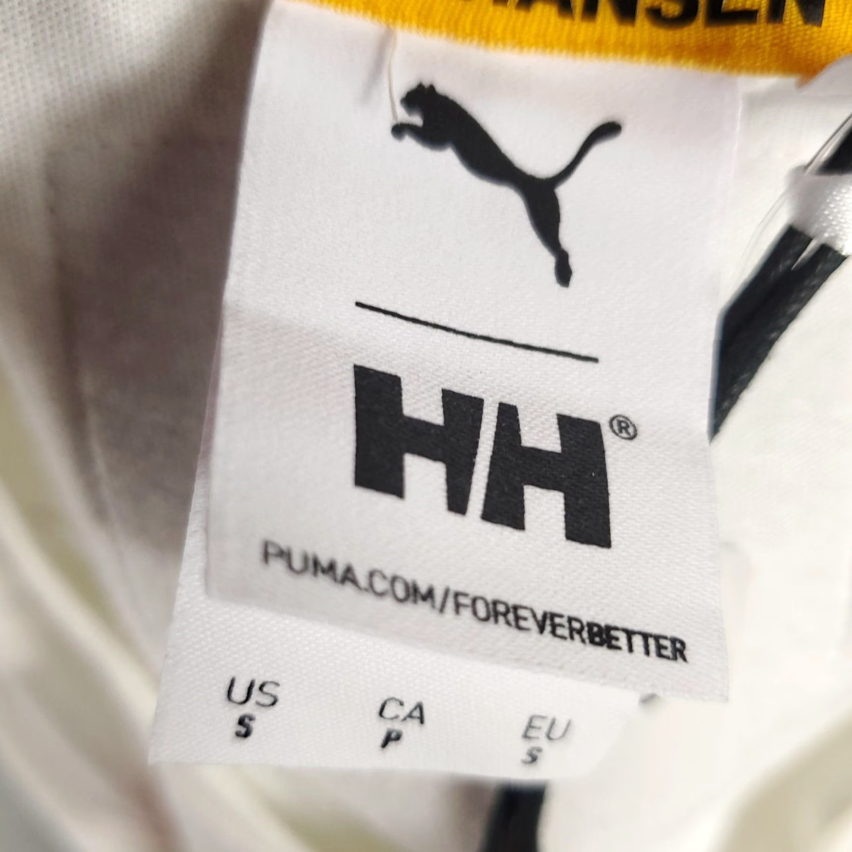Puma PUMA Men's Long Sleeve T-Shirt White Regular Fit Cotton Logo Sports Outdoor Streetwear Size US S / EU 44-46 / 1 - 7 Thumbnail