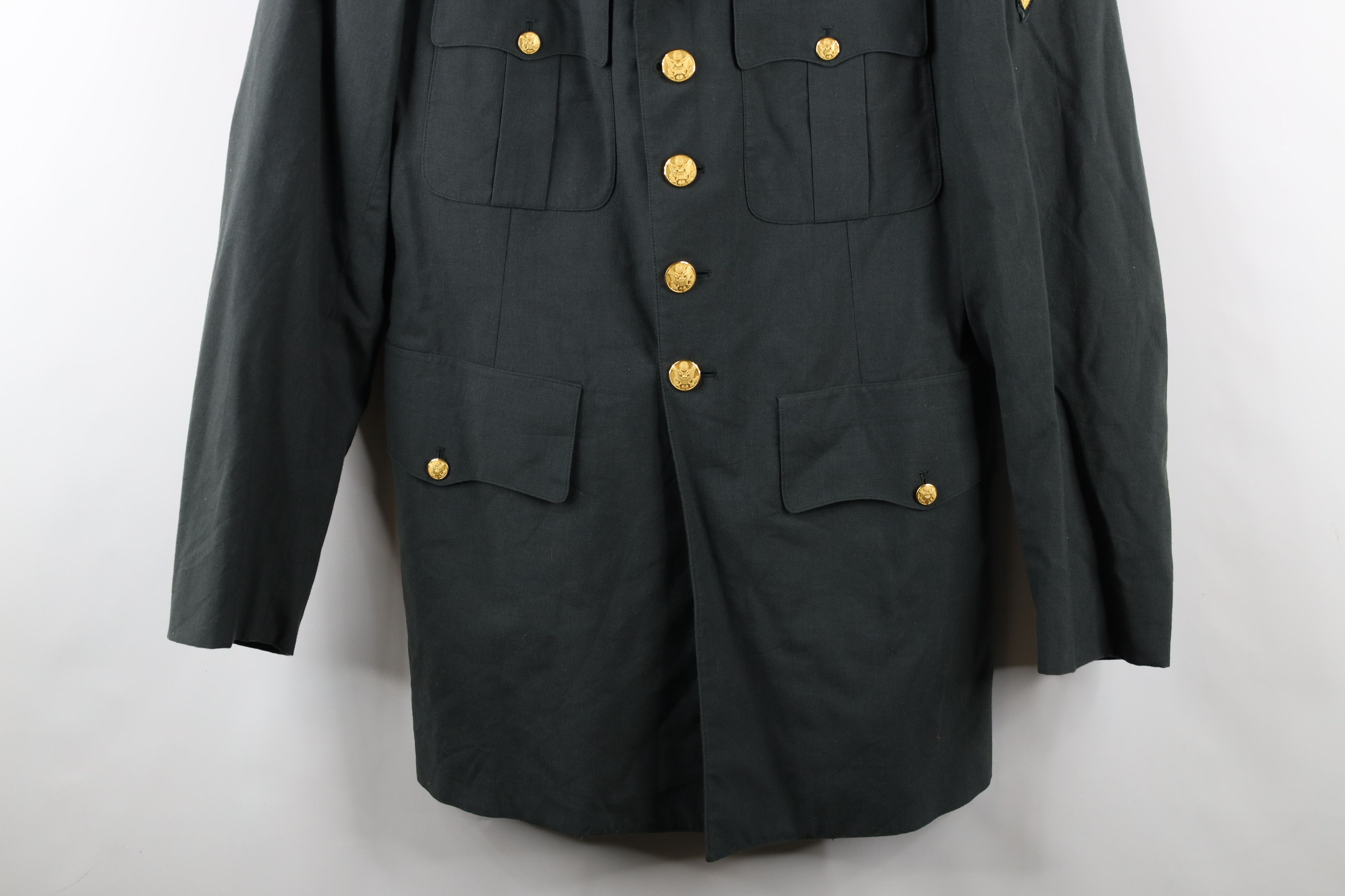 Vintage Vintage 60s Vietnam War AG-344 Class 3 Army Officer Jacket Size US XL / EU 56 / 4 - 3 Thumbnail