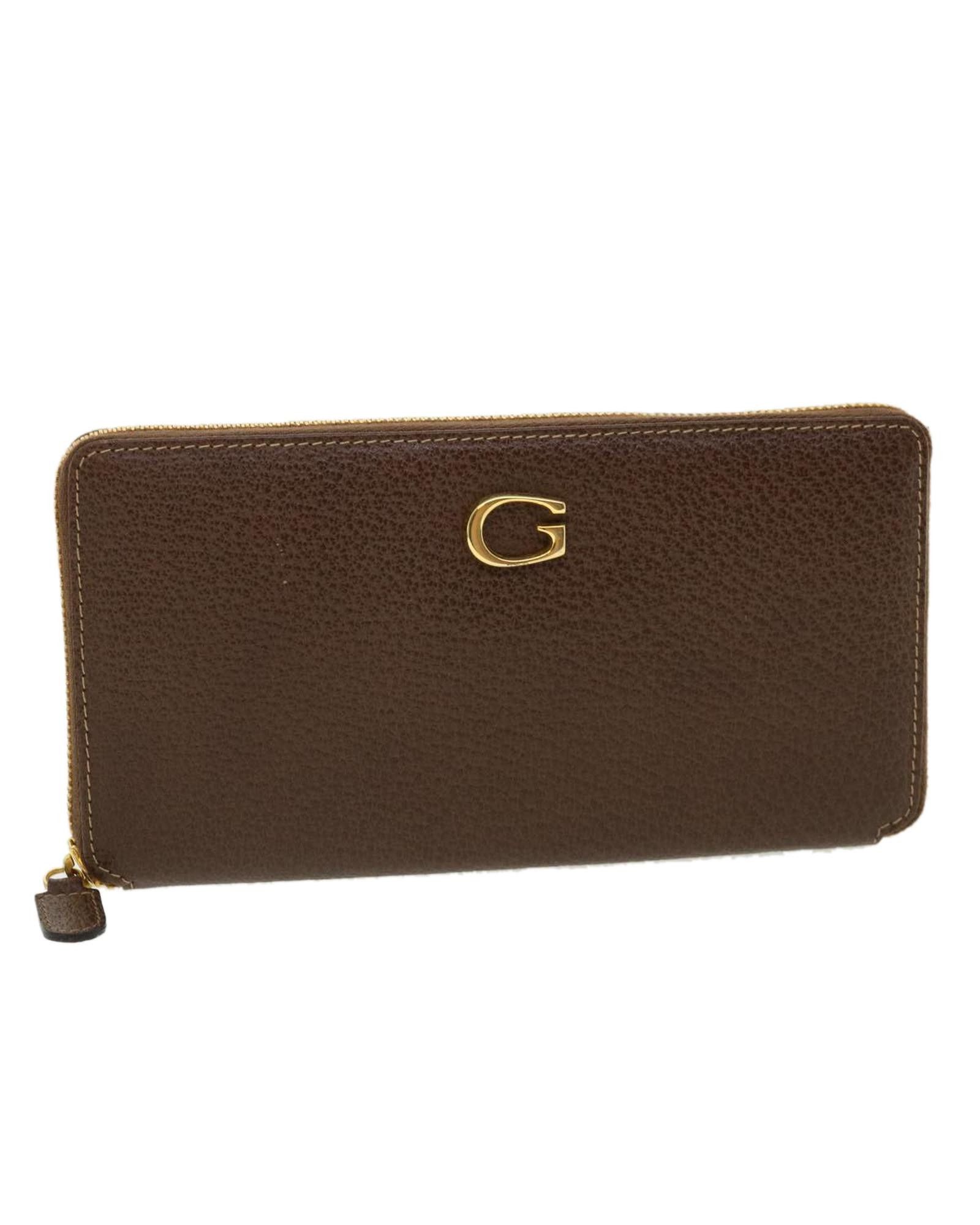 image of Gucci Beige Leather Saint Laurent Shoulder Bag 121634 in Grey, Women's