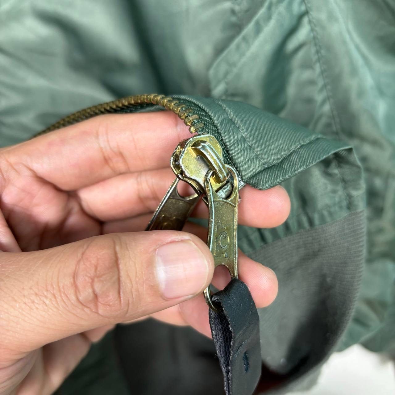 Other VTG MA-1 Flight Jacket Sage Green Bomber USAF Military Size US M / EU 48-50 / 2 - 9 Thumbnail