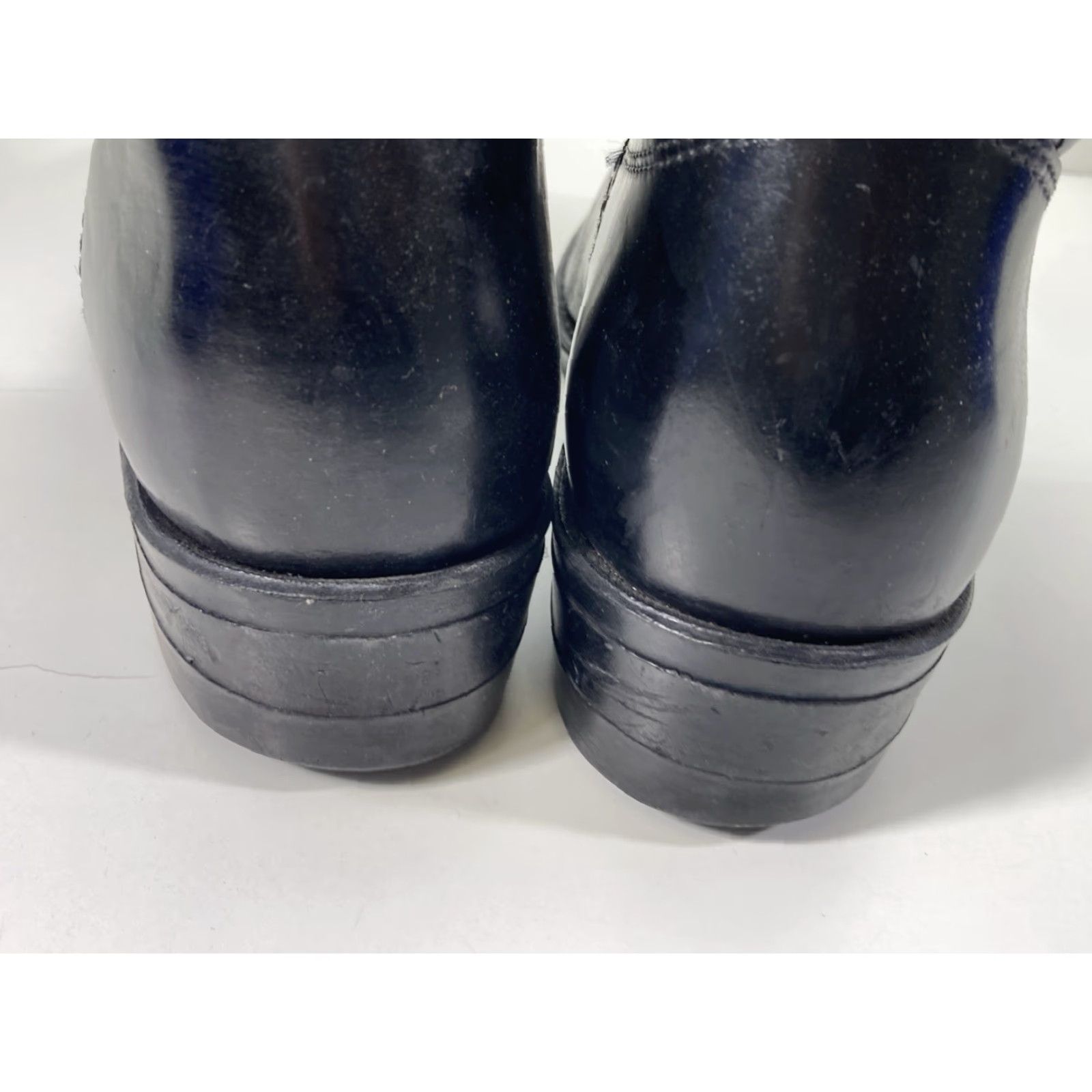 Vintage Iron Age Steel Toe Safety Roper Boots Men Size 9 EE Wide Black Leather Western Size US 9 / EU 42 - 7 Thumbnail