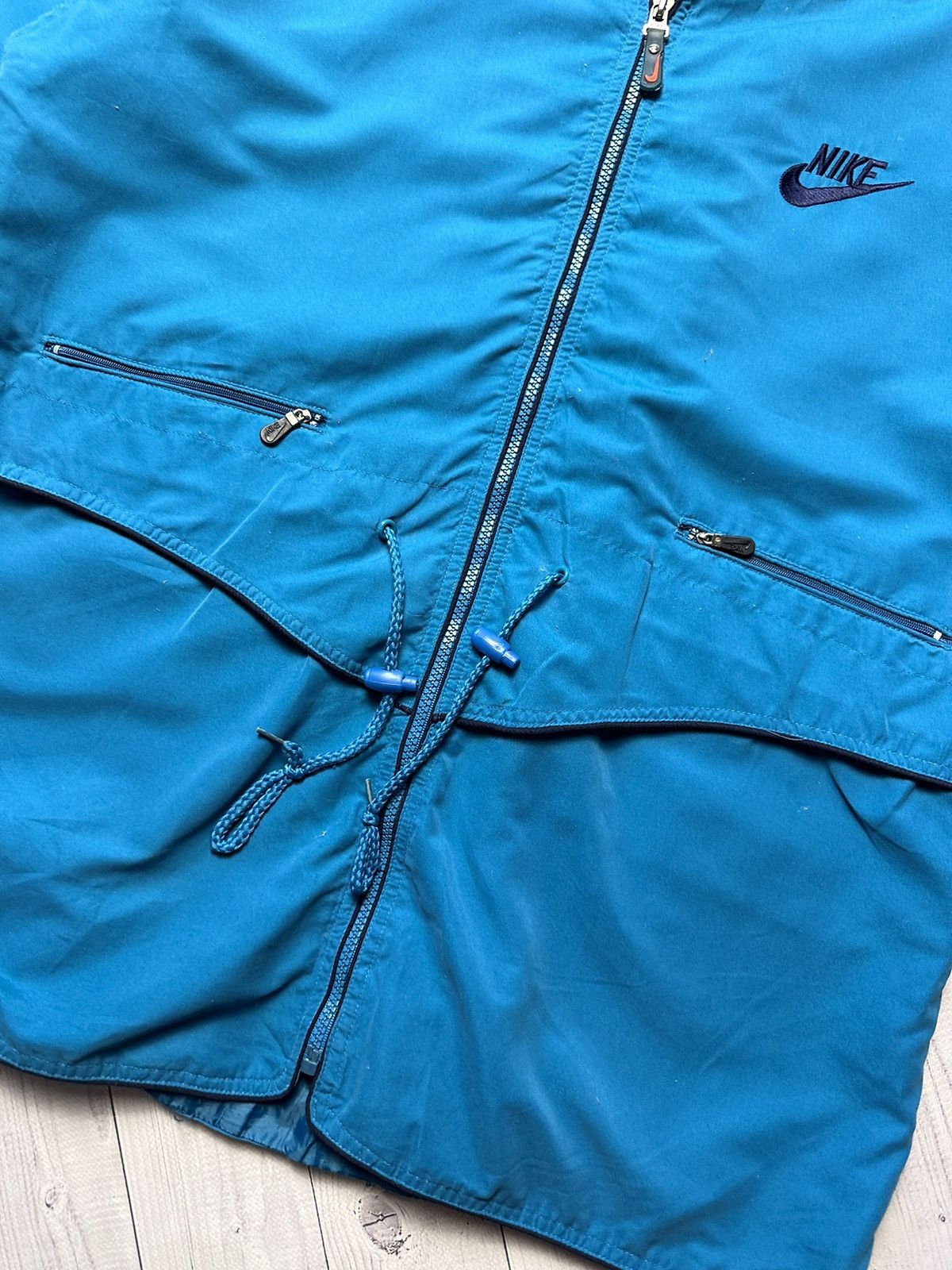 Nike × Vintage Vintage Nike track suit jacket + pants size M/L logo rare Size US M / EU 48-50 / 2 - 6 Thumbnail