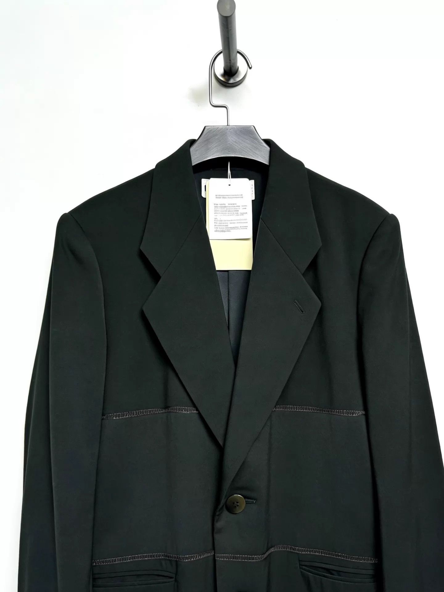 Issey Miyake Issey Miyake 1991SS Deconstructed Wool Jacket M Size US M / EU 48-50 / 2 - 3 Thumbnail