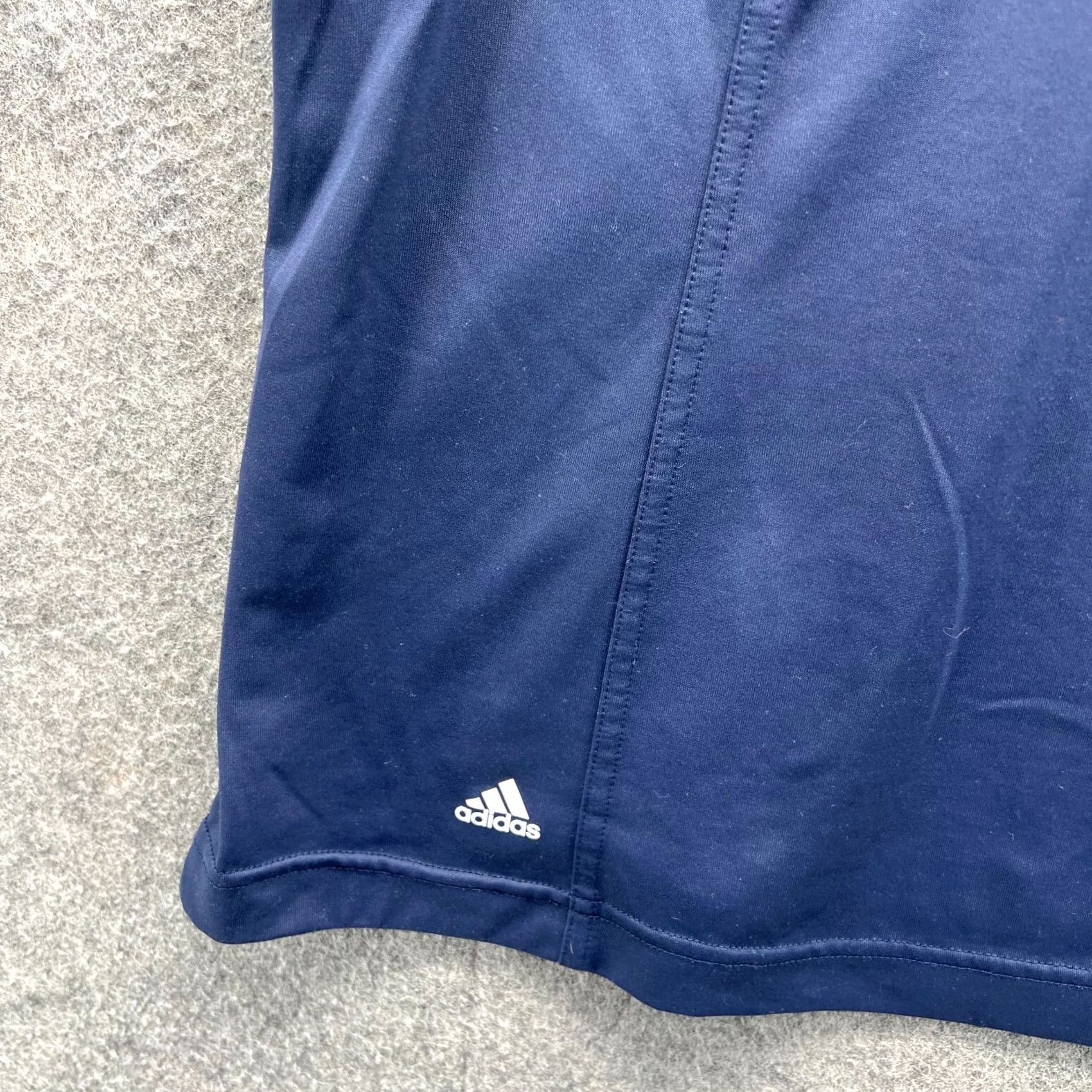 Adidas VINTAGE Adidas Polo Shirt Women XL Blue Knit Short Sleeve Button Collared Polo Women XL Blue All Seasons Size XL / US 12-14 / IT 48-50 - 5 Thumbnail