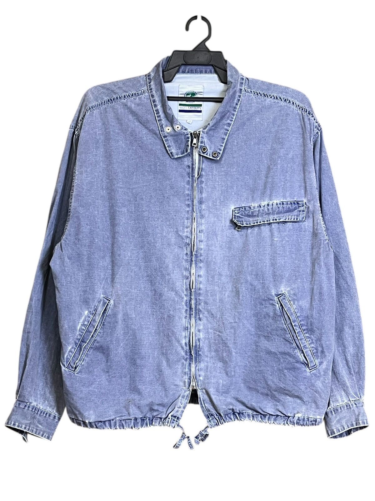 Nigel Cabourn Vintage 90s NIGEL CABOURN riri zipper distressed jacket Size US L / EU 52-54 / 3 - 2 Thumbnail