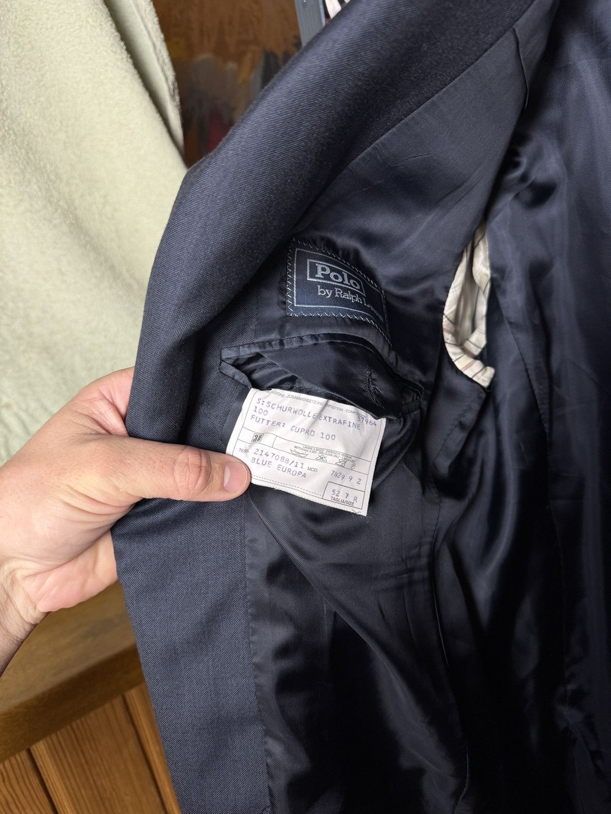 Polo Ralph Lauren Vintage Polo Ralph Lauren Blazer Italy Size 52R - 12 Thumbnail