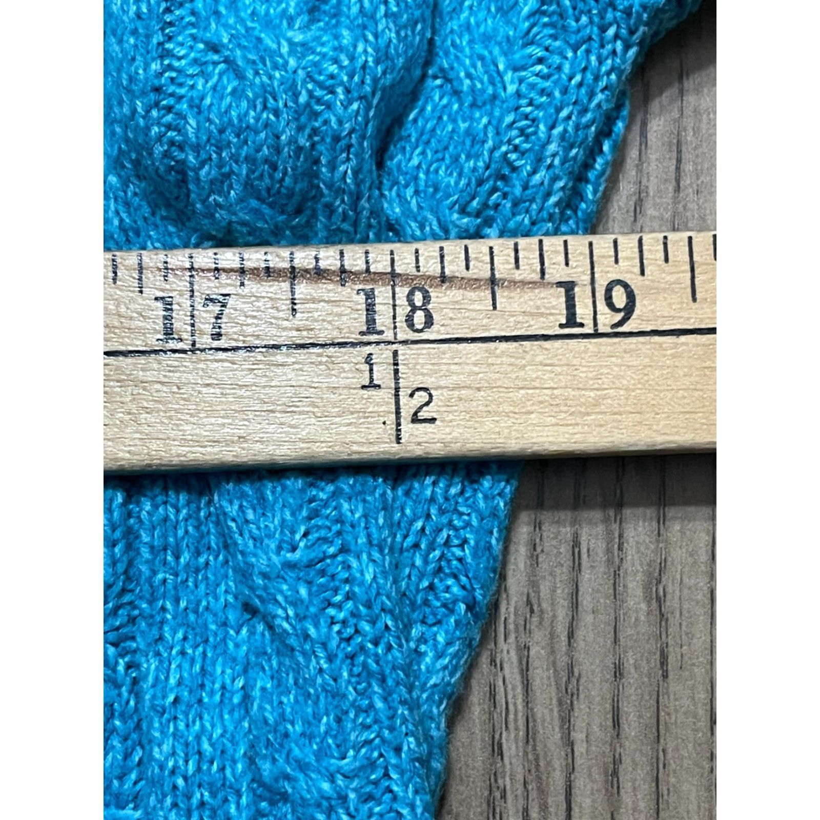 Vintage Northcrest Sweater Women's Medium Blue V-Neck Pullover Shirt Knit Regular Pullover Casual Fall Spring Summer Mens Womens Girls Boys Size M / US 6-8 / IT 42-44 - 5 Thumbnail