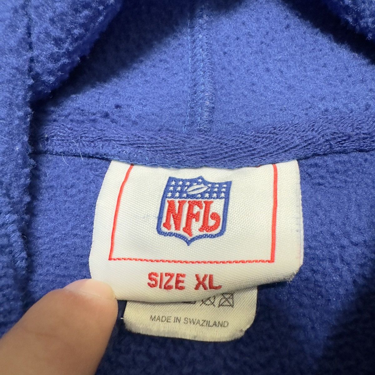 NFL × Vintage Vintage New York Giants hoodie Size US XL / EU 56 / 4 - 4 Thumbnail