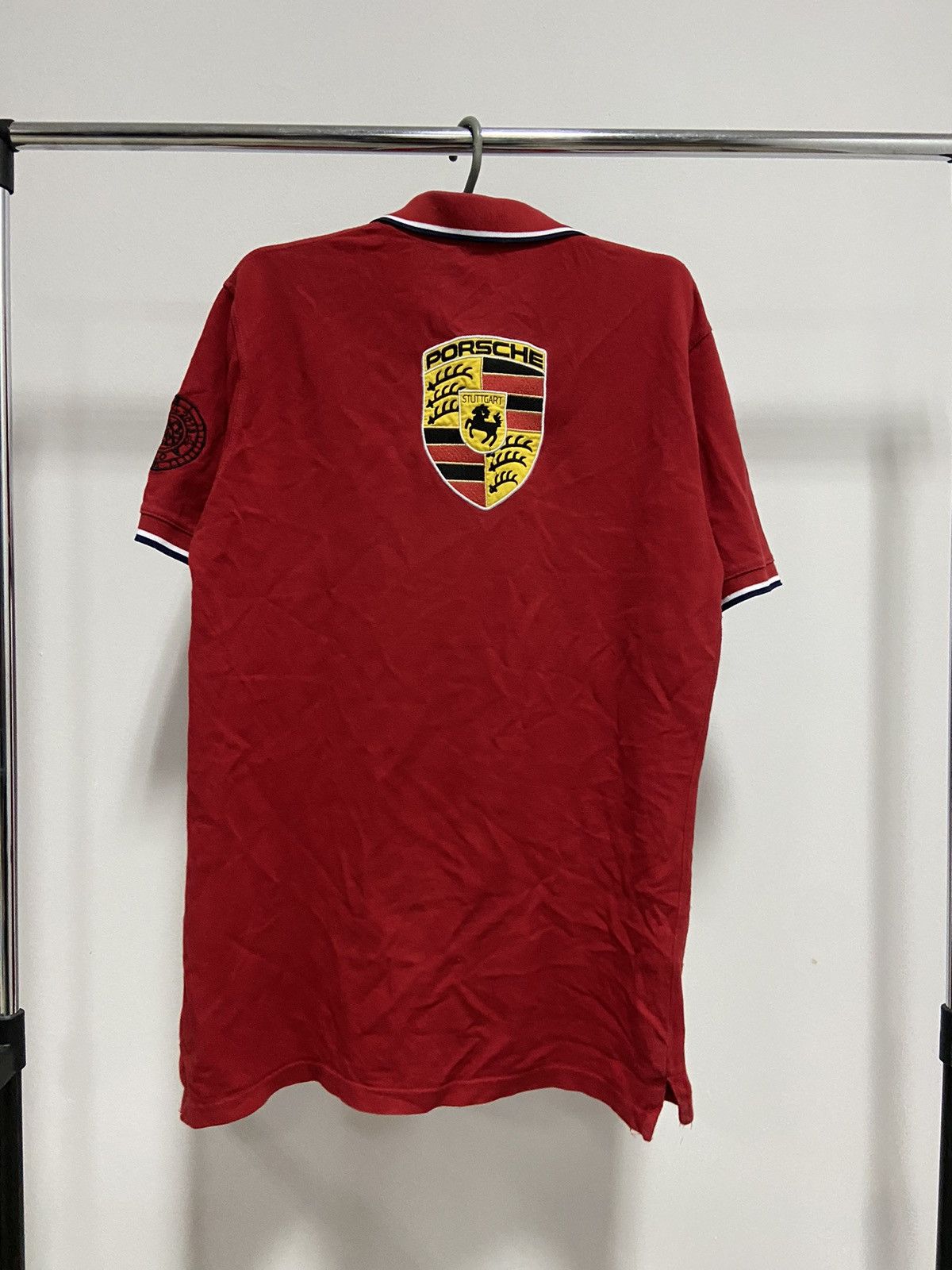 Porsche Design × Vintage Porsche racing polo team vintage big logo 2013 stuttgart Size US XL / EU 56 / 4 - 2 Thumbnail
