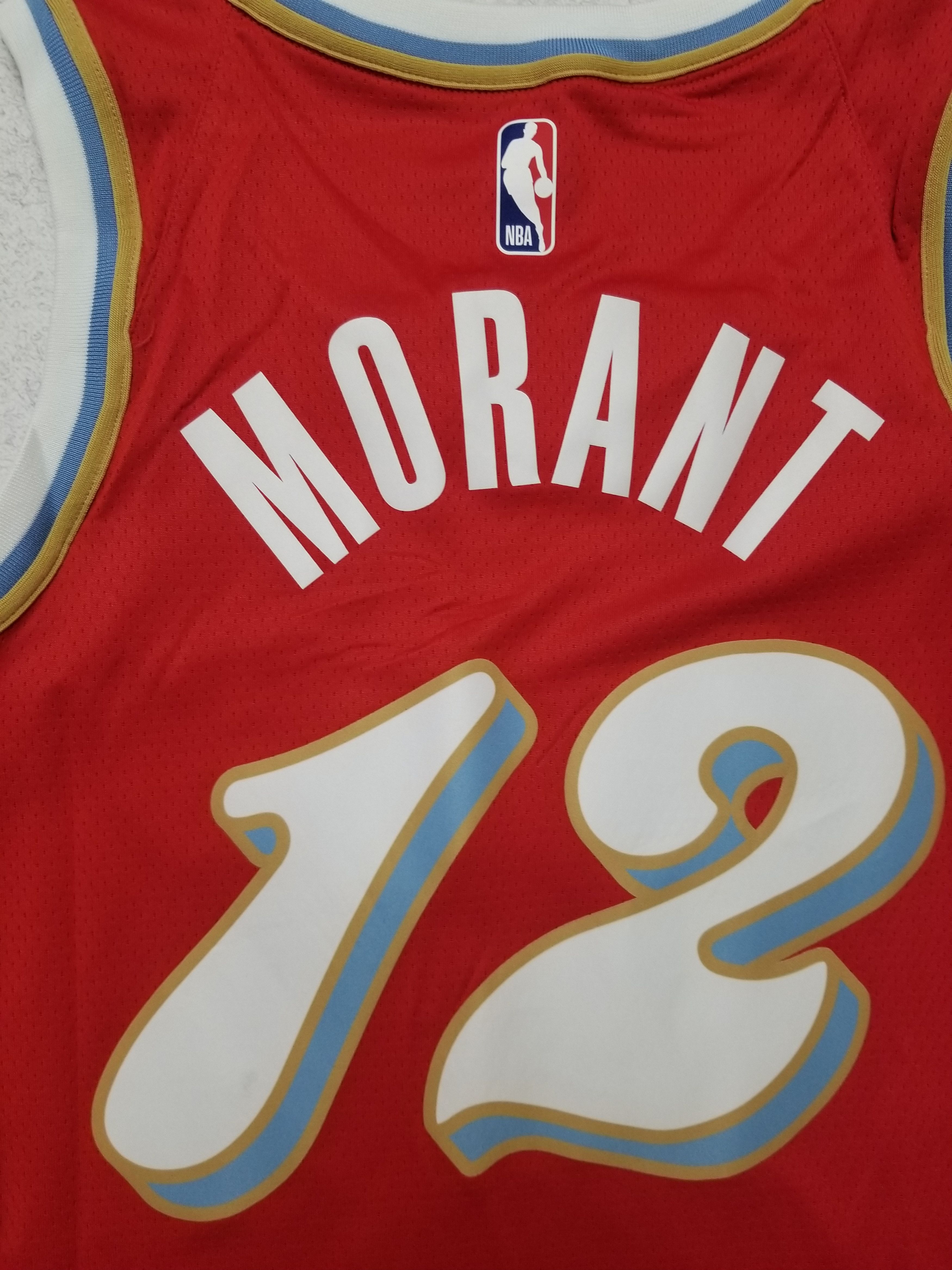 Nike Nike Ja Morant Memphis Grizzlies Swingman NBA Jersey Size US M / EU 48-50 / 2 - 6 Thumbnail
