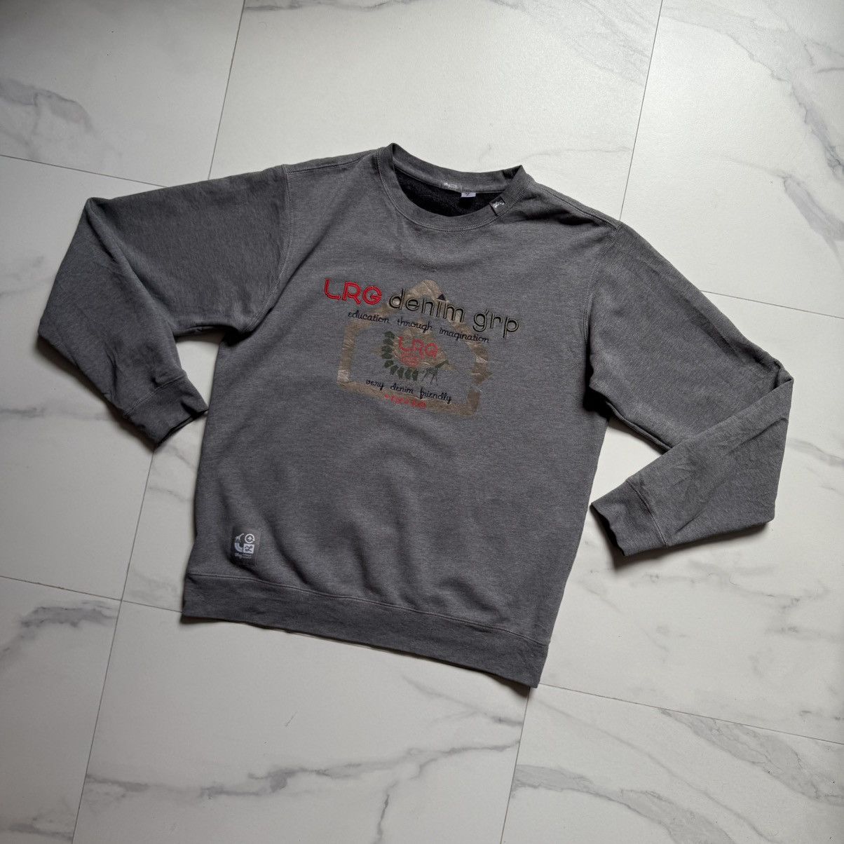 LRG LRG Denim Grp Education Through Imagination Sweat Size US L / EU 52-54 / 3 - 3 Thumbnail