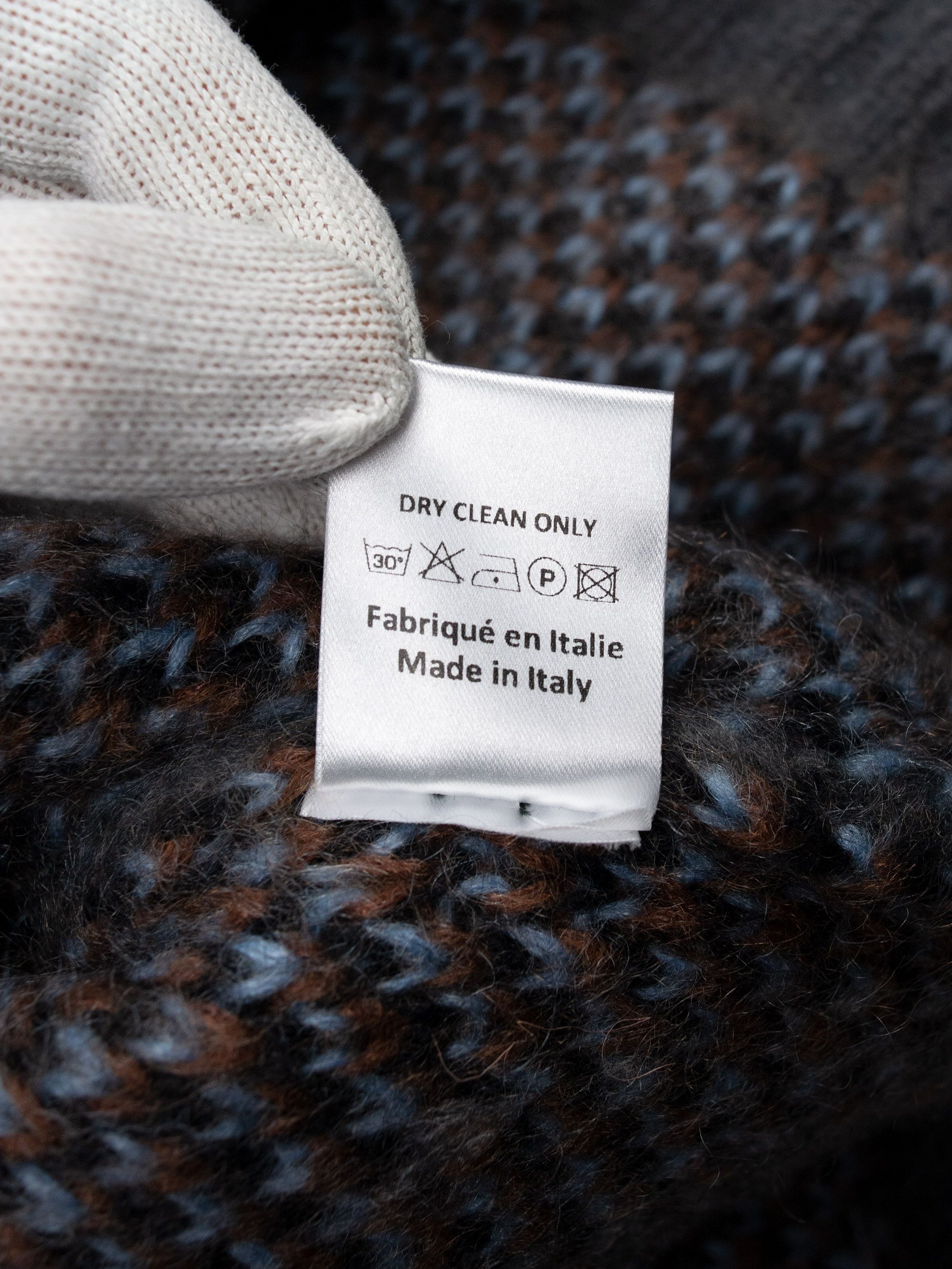 Y/Project Y/Project A/W 2019 sample oversized jacquard mohair sweater Size US XS / EU 42 / 0 - 8 Thumbnail
