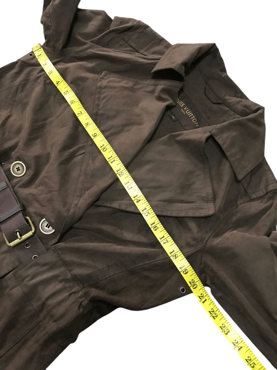 Louis Vuitton Vintage Louis Vuitton Trench Jacket Size M / US 6-8 / IT 42-44 - 7 Thumbnail