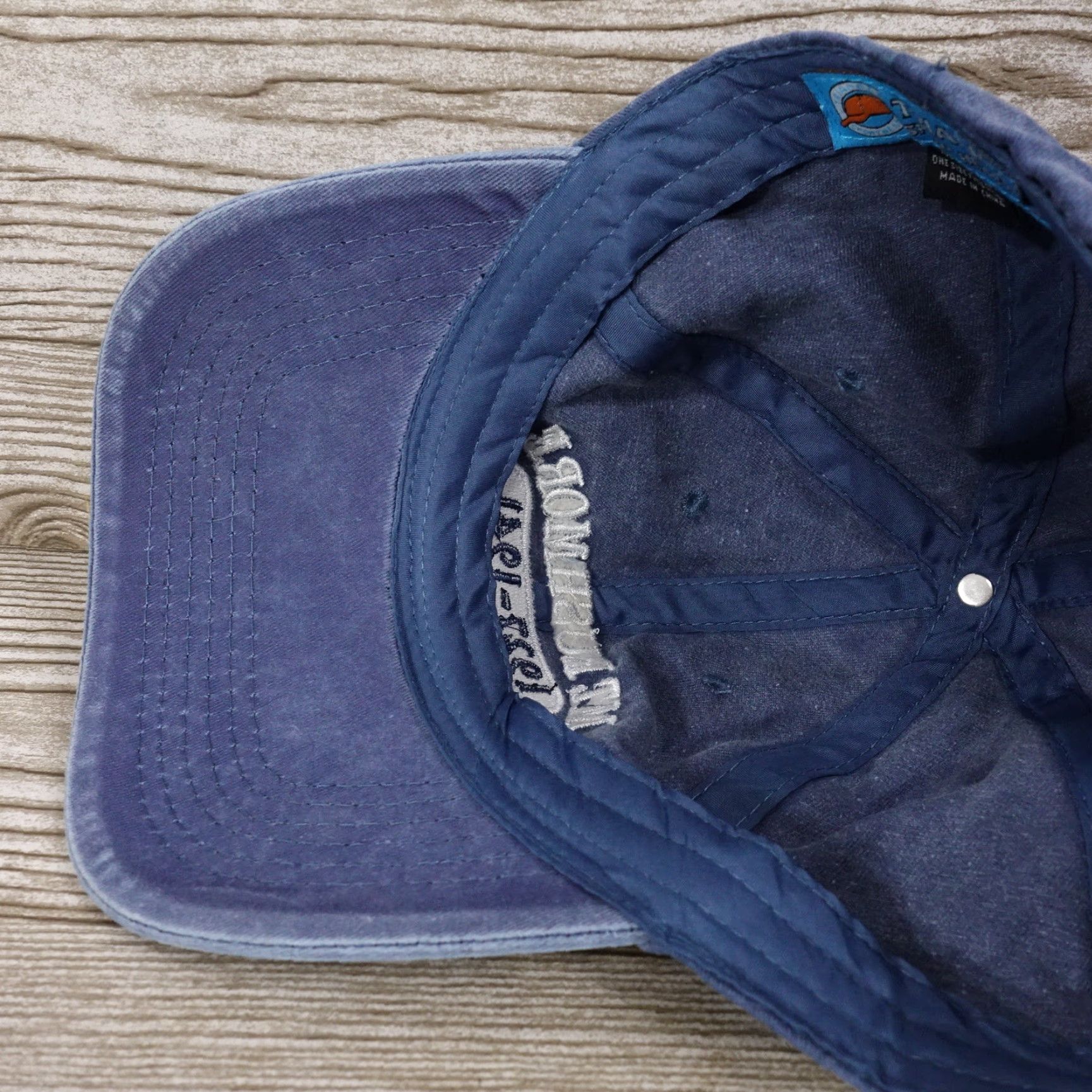 Vintage MOUNT RUSHMORE Baseball Cap Unisex One Size Blue Tourist Hat Size ONE SIZE - 7 Thumbnail