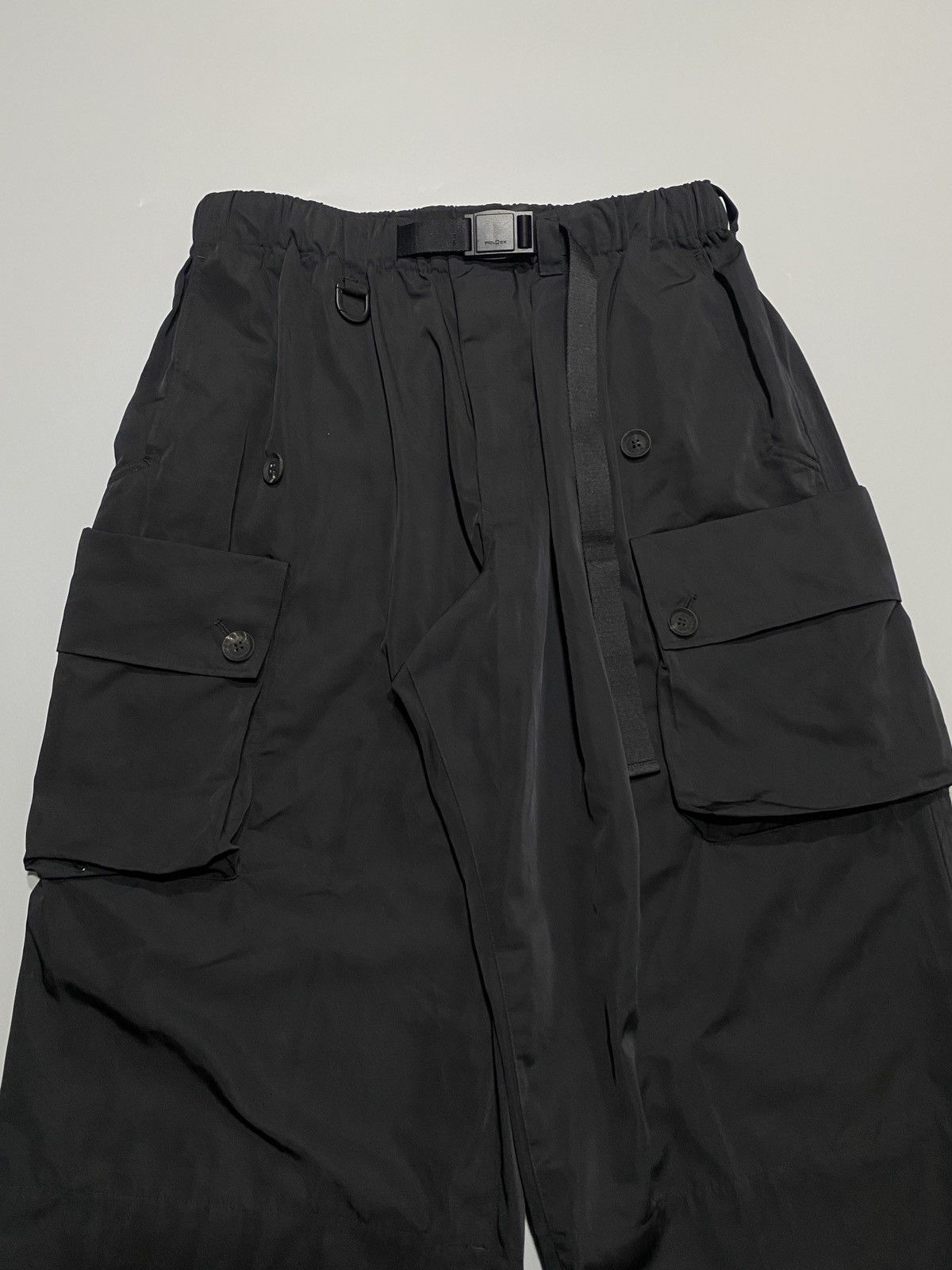 Yohji Yamamoto Y-3 Nylon Twill Cuffed Pants Size US 34 / EU 50 - 4 Thumbnail