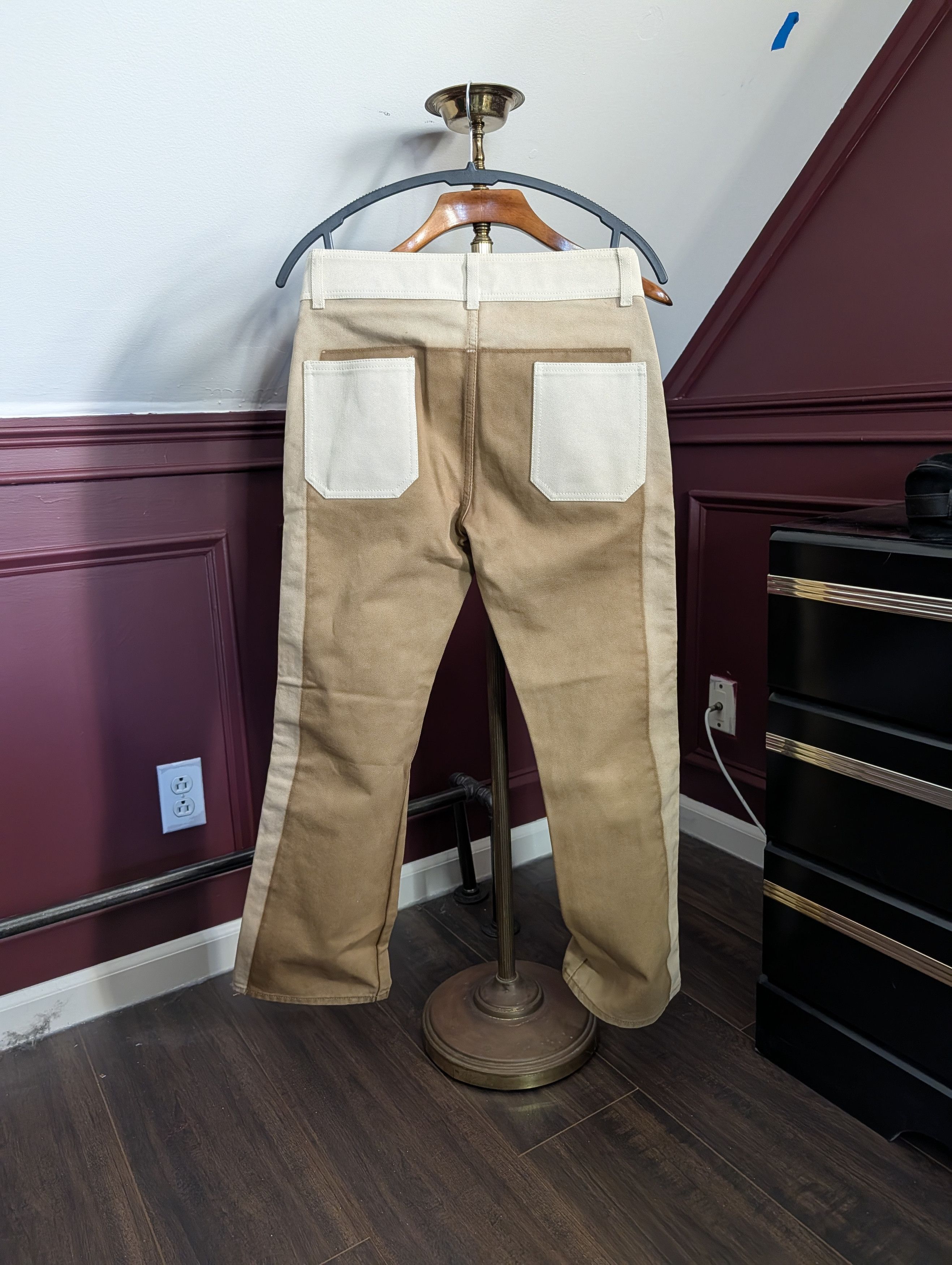 Tom Ford Trompe L'oeil sample handwritten cotton Italian jeans Size US 29 - 11 Thumbnail
