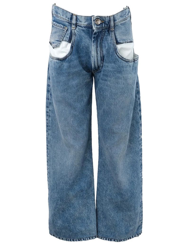 Maison Margiela Maison Margiela SS18 washed straight jeans Size 25" / US 0 / IT 36 - 1 Thumbnail