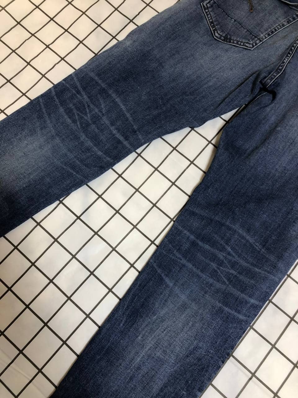 G-Star G-Star RAW Deconstructed Slim Straight Jeans Blue Size US 32 / EU 48 - 19 Thumbnail