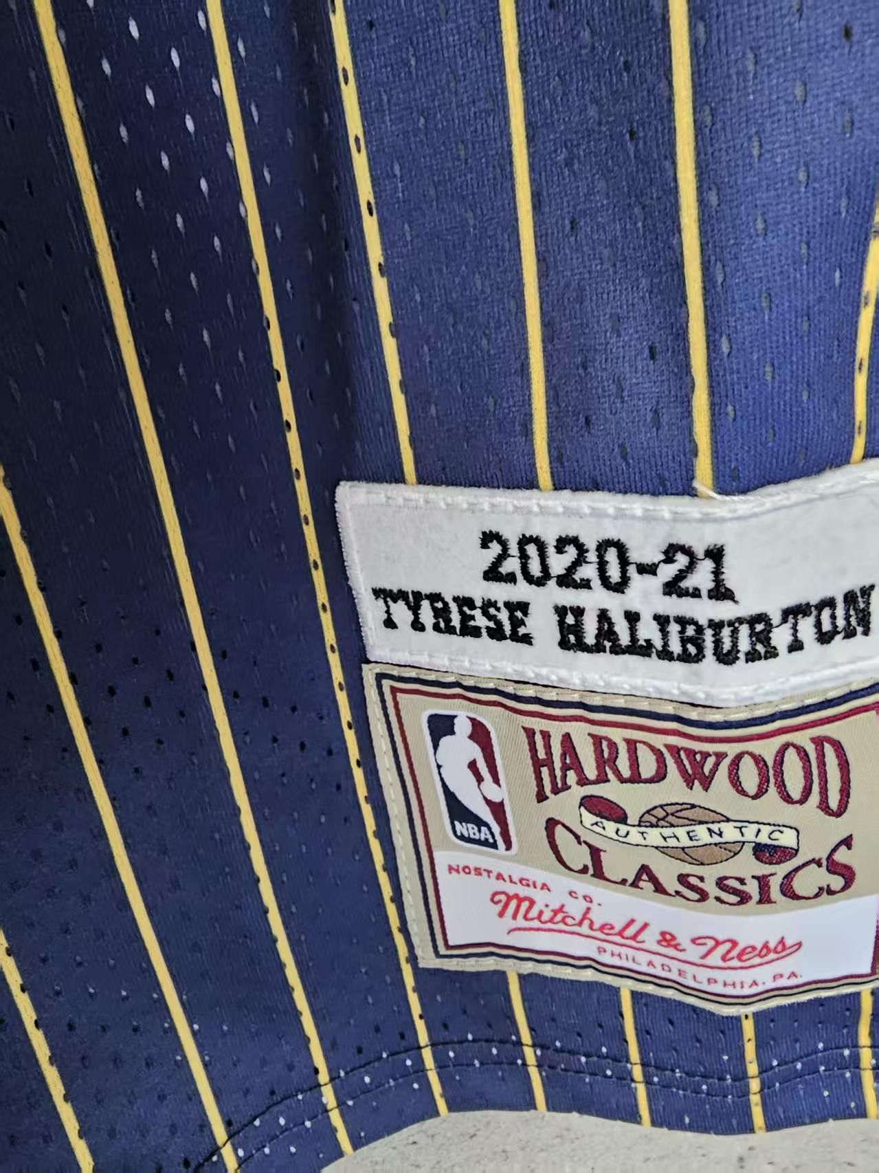 NBA Indiana Pacers #0 Tyrese Haliburton Jersey Double Stitched Size US M / EU 48-50 / 2 - 5 Thumbnail