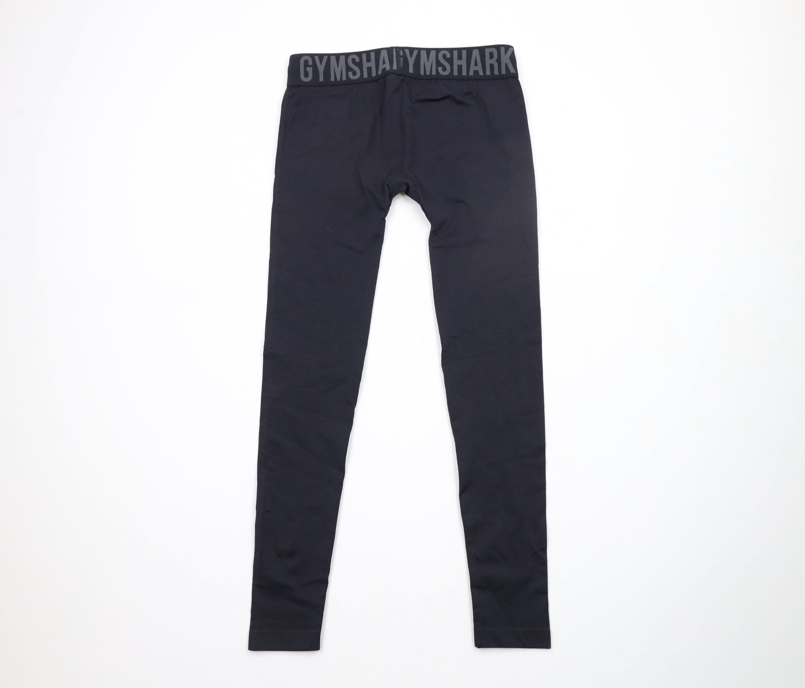 Gymshark × Vintage Gymshark Rise Gym Running Jogging Yoga Leggings Pants Black Size 26" / US 2 / IT 38 - 6 Thumbnail