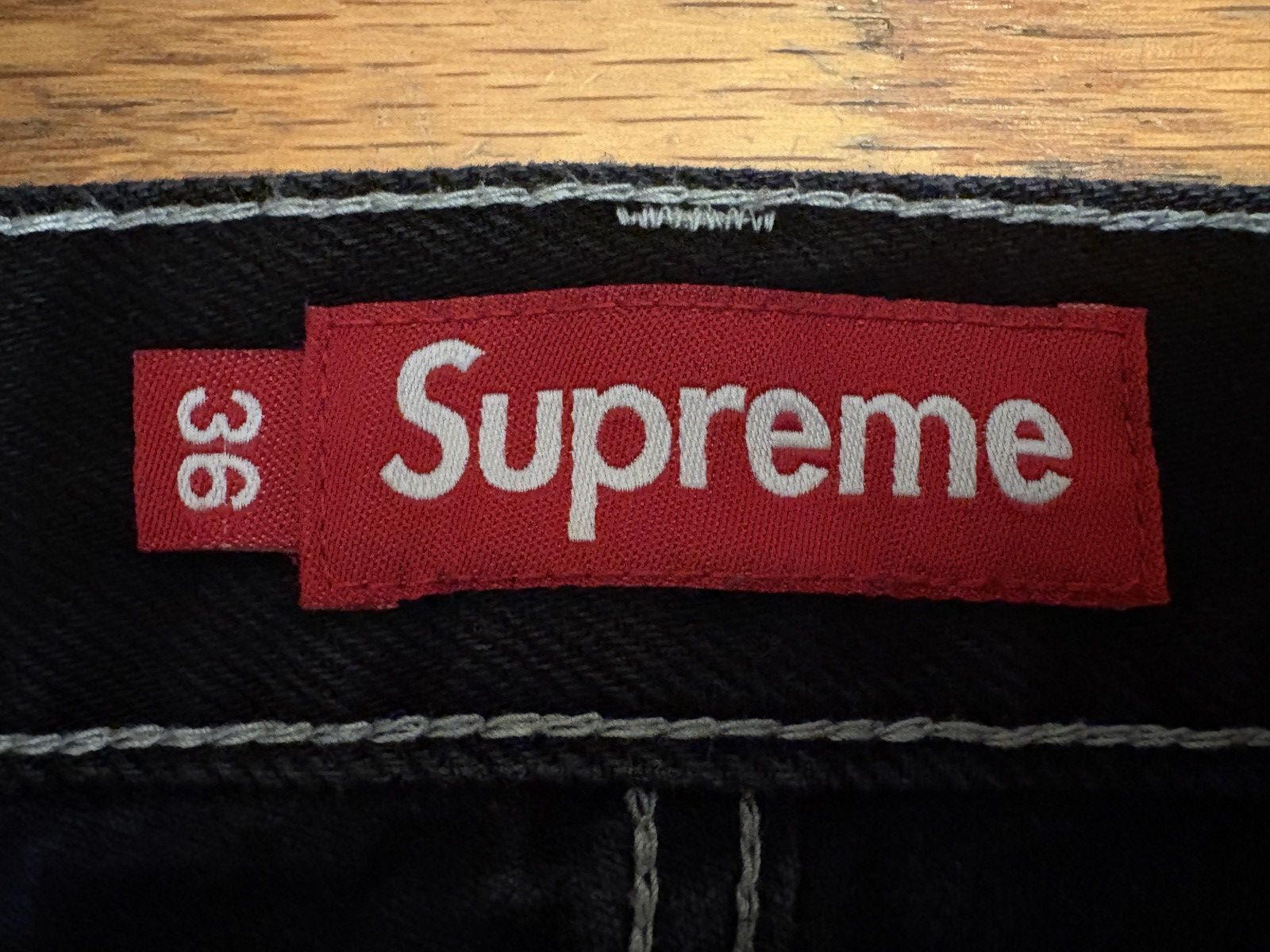 Supreme Supreme Radial Embroidered Loose Fit Jeans Size US 36 / EU 52 - 3 Thumbnail