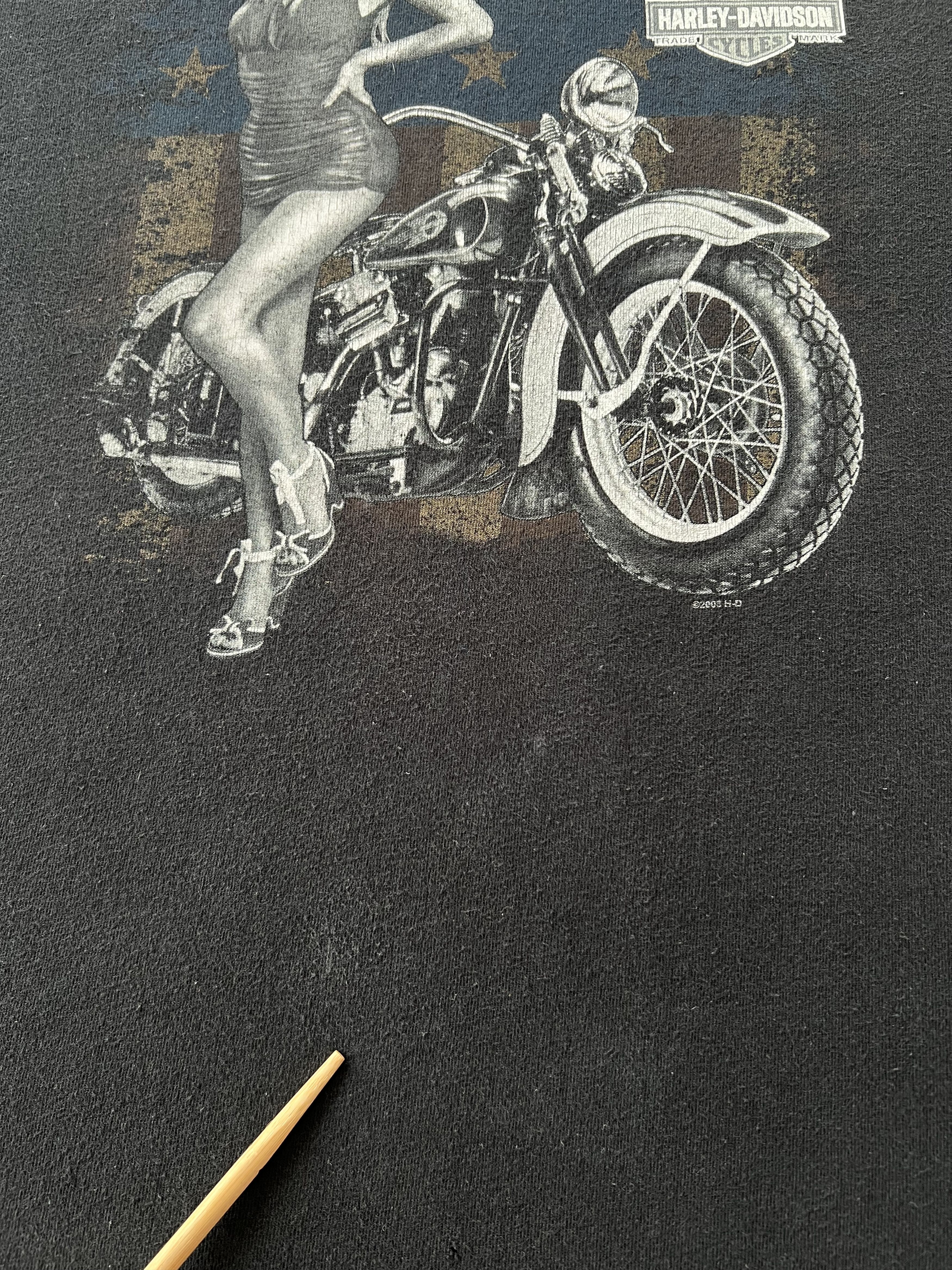 Harley Davidson Vintage 2008 Harley Davidson Sexy Girl Bahamas T-shirt Size US XL / EU 56 / 4 - 9 Thumbnail