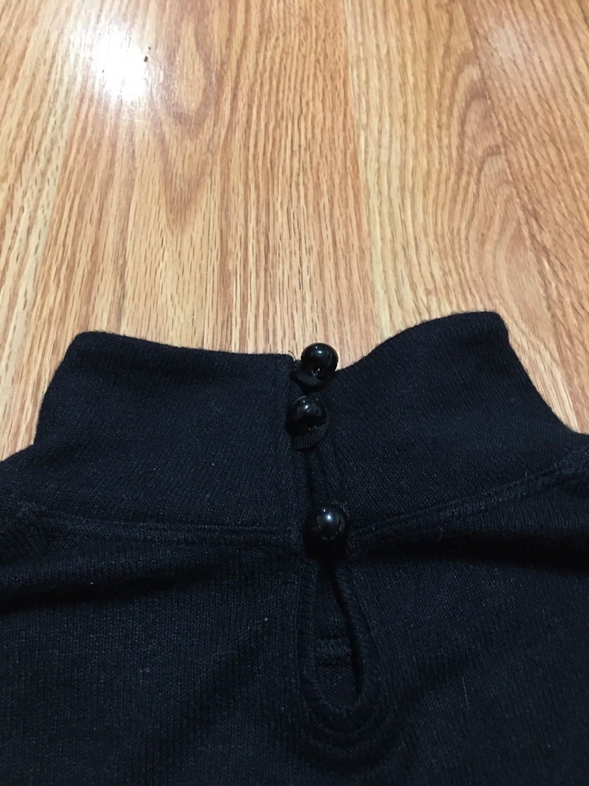 Designer ETINCELLE Couture Paris Black Designer Knit Top Size M / US 6-8 / IT 42-44 - 8 Thumbnail