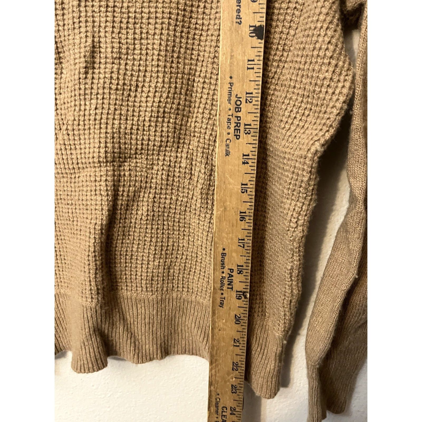 J.Crew J.CREW Sweater Crewneck Brown Wool Blend Medium Viscose Nylon Wool Solid Knit Women Regular Size M / US 6-8 / IT 42-44 - 5 Thumbnail