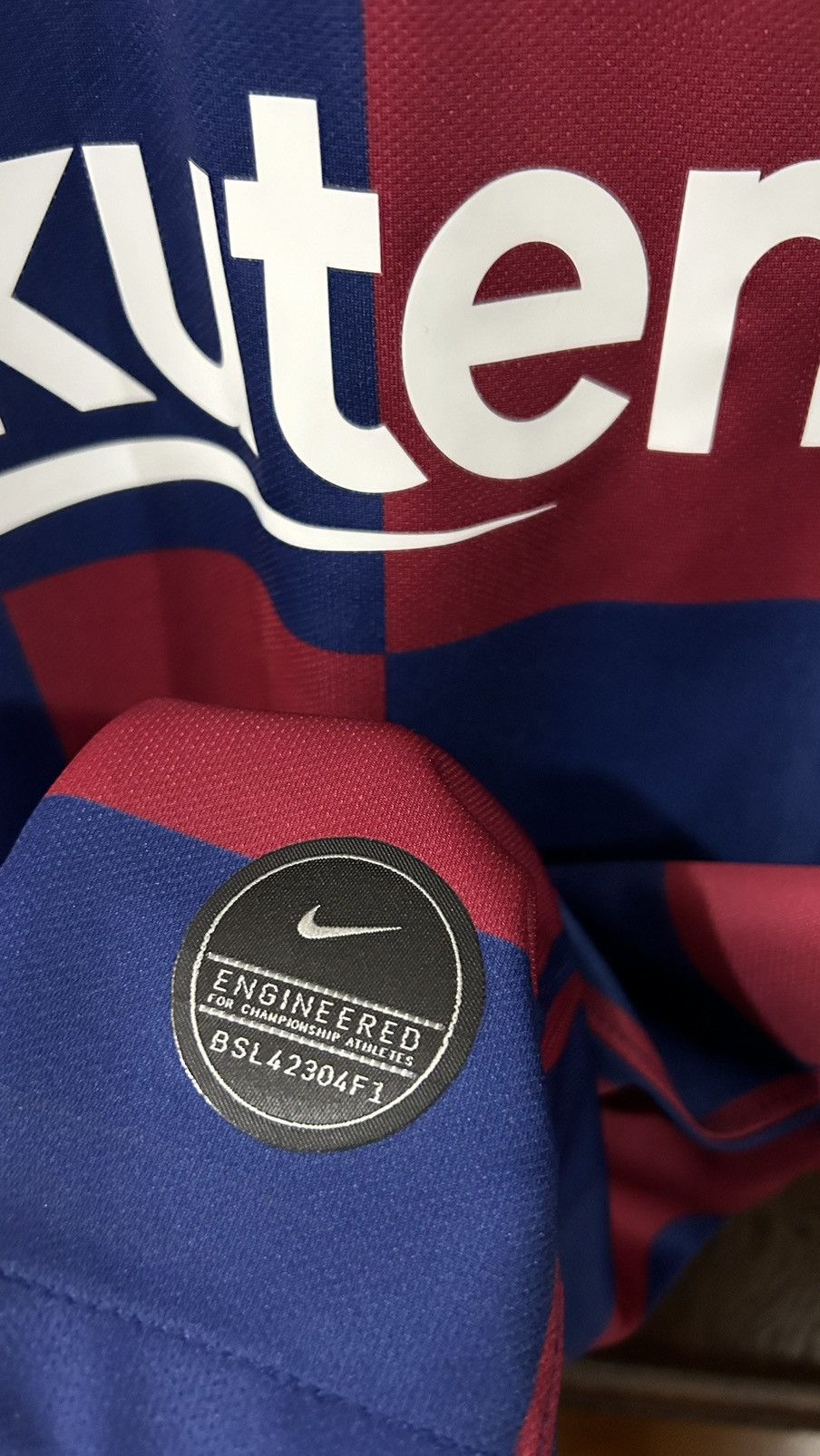 Nike Barcelona Lionel Messi Home Jersey 19/20 Size US M / EU 48-50 / 2 - 6 Thumbnail