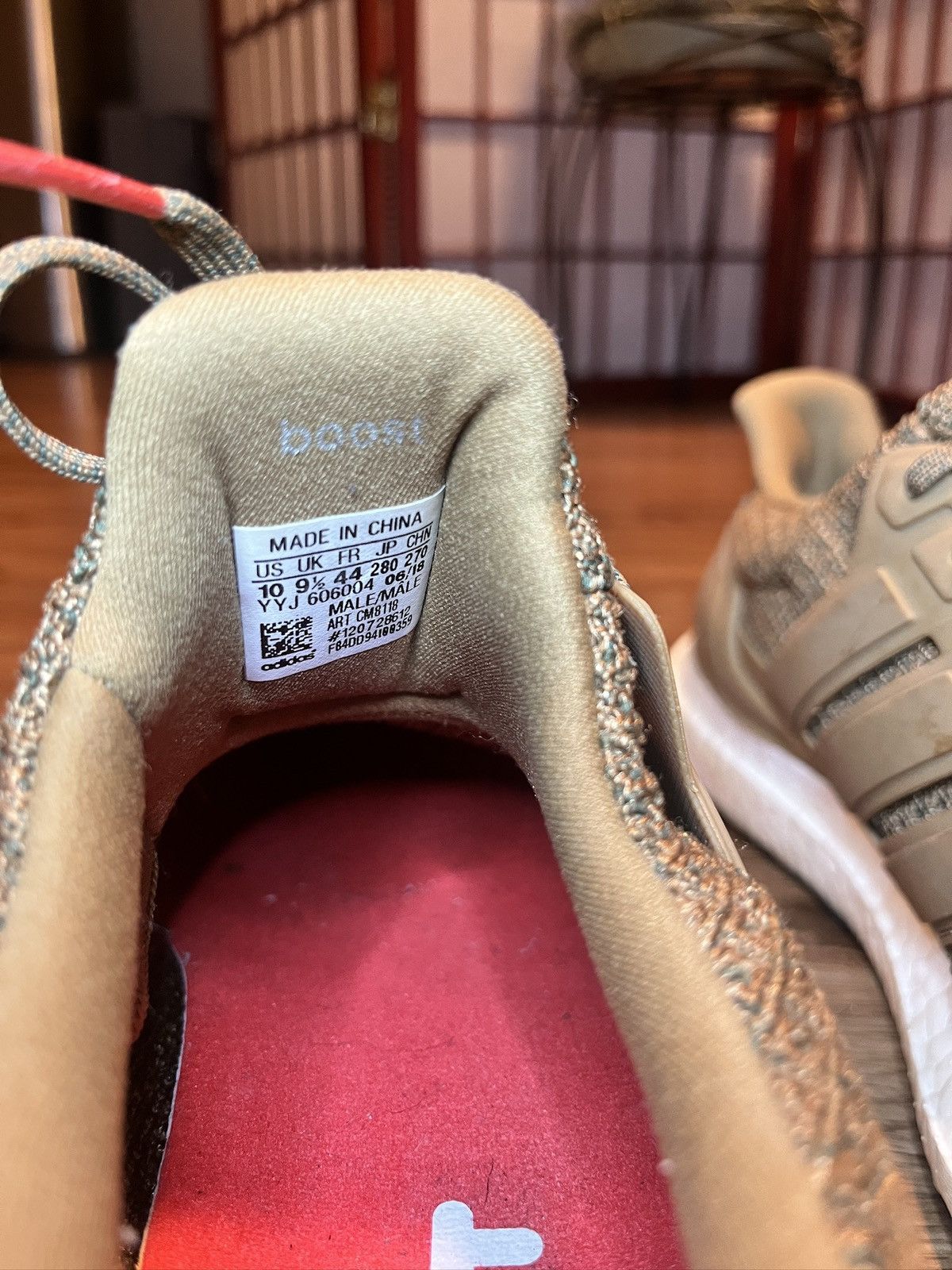 Adidas Ultra Boost 4.0 Raw Desert Size US 10 / EU 43 - 8 Thumbnail