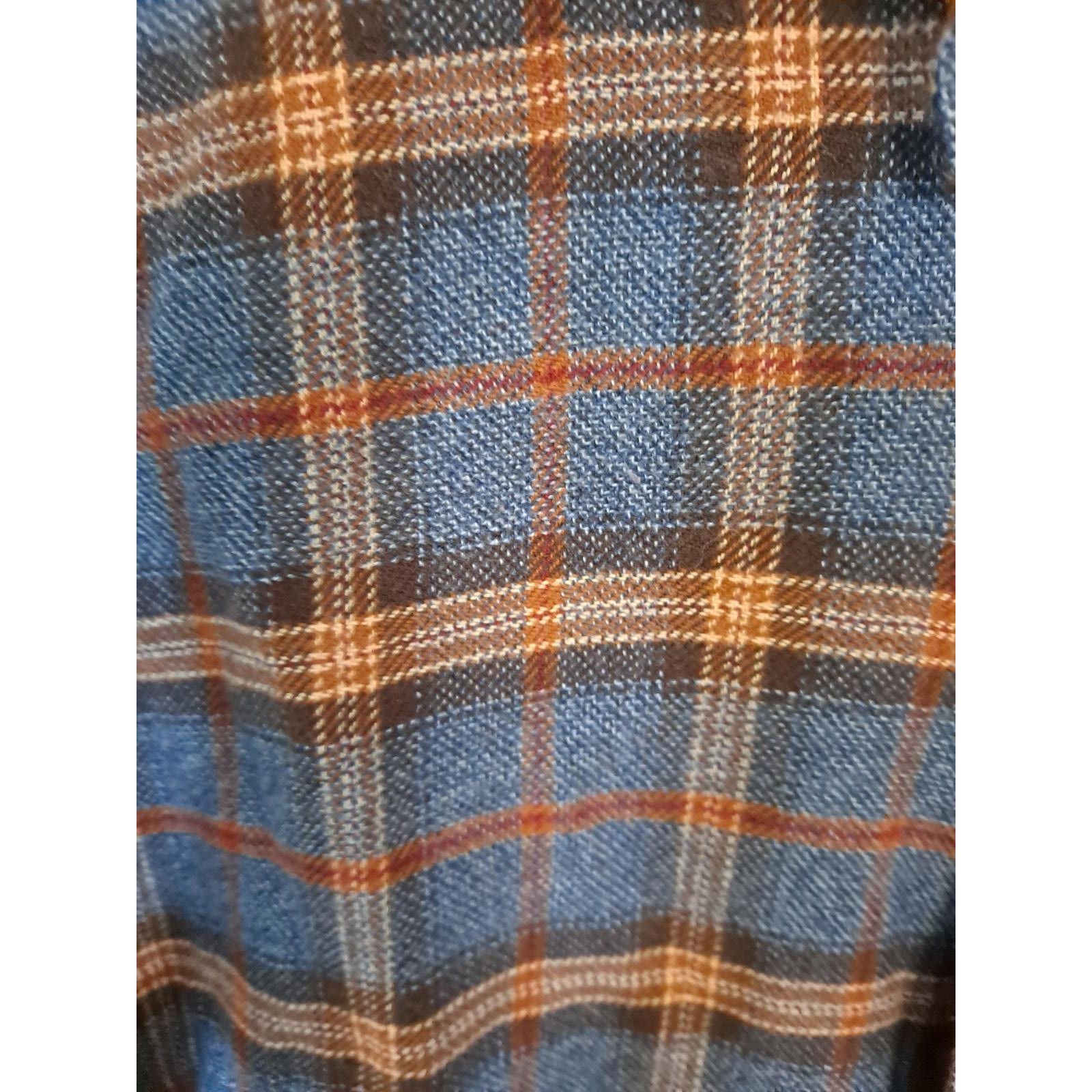 Other St Johns Bay Blue and Orange Flannel Size Large Size US L / EU 52-54 / 3 - 2 Thumbnail