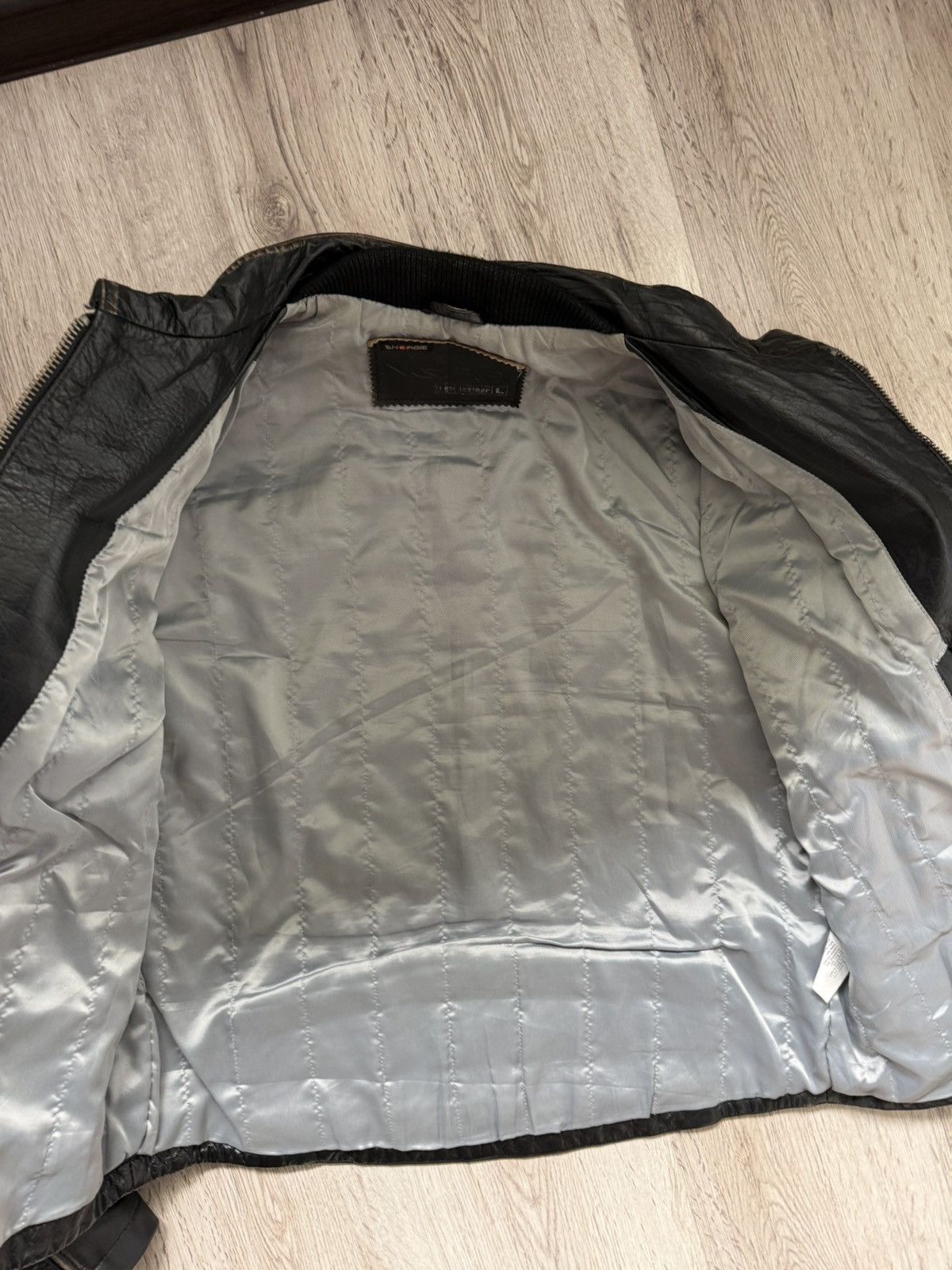 Energie Energie Distressed Leather Biker Jacket Y2K Moto Archive Size US L / EU 52-54 / 3 - 19 Thumbnail
