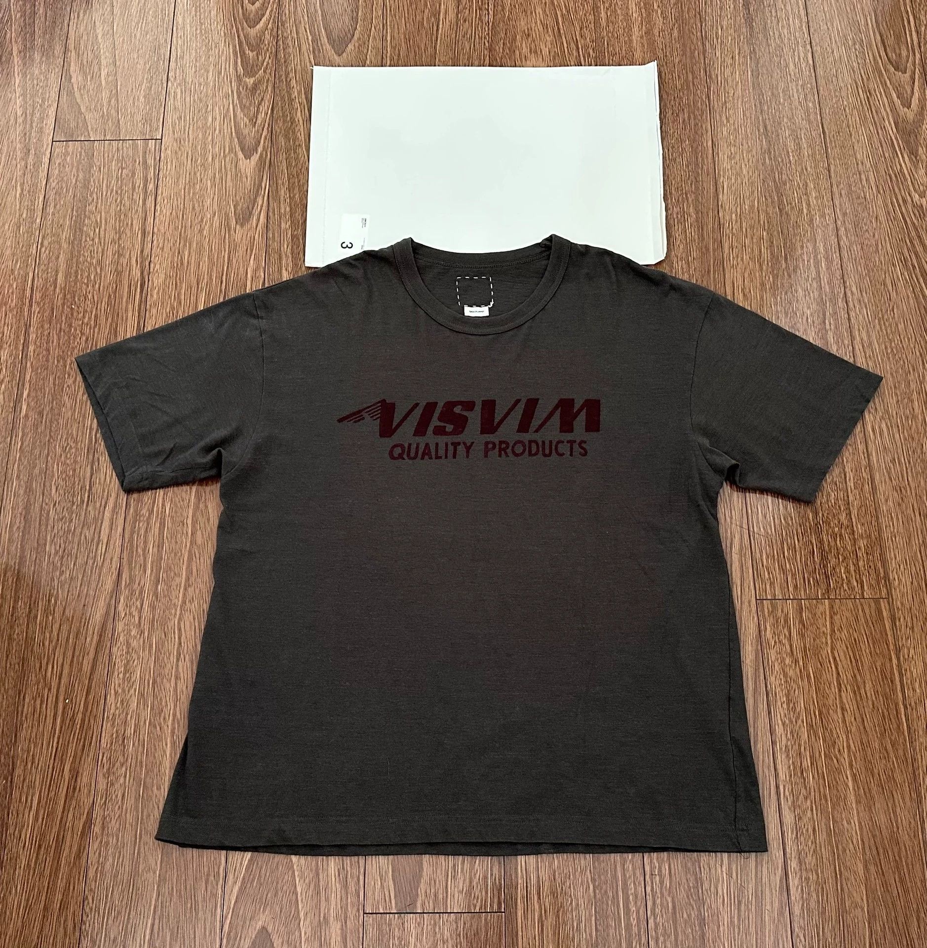 Visvim Visvim 24AW JUMBO TEE S/S Black 3 Near Mint Size US L / EU 52-54 / 3 - 1 Thumbnail