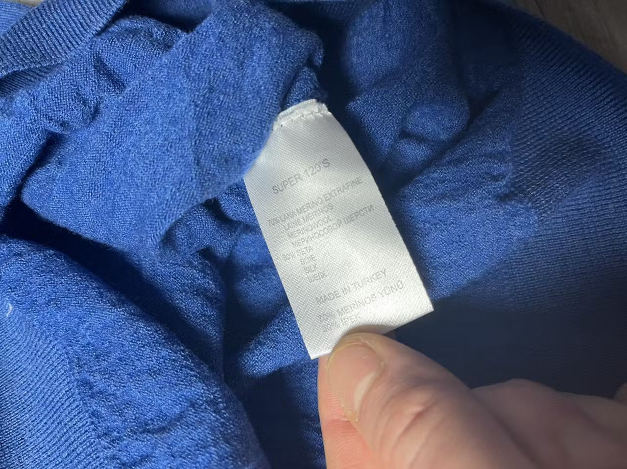 Yves Saint Laurent Ysl pour homme sweater small logo size XSmall Size US XS / EU 42 / 0 - 4 Thumbnail