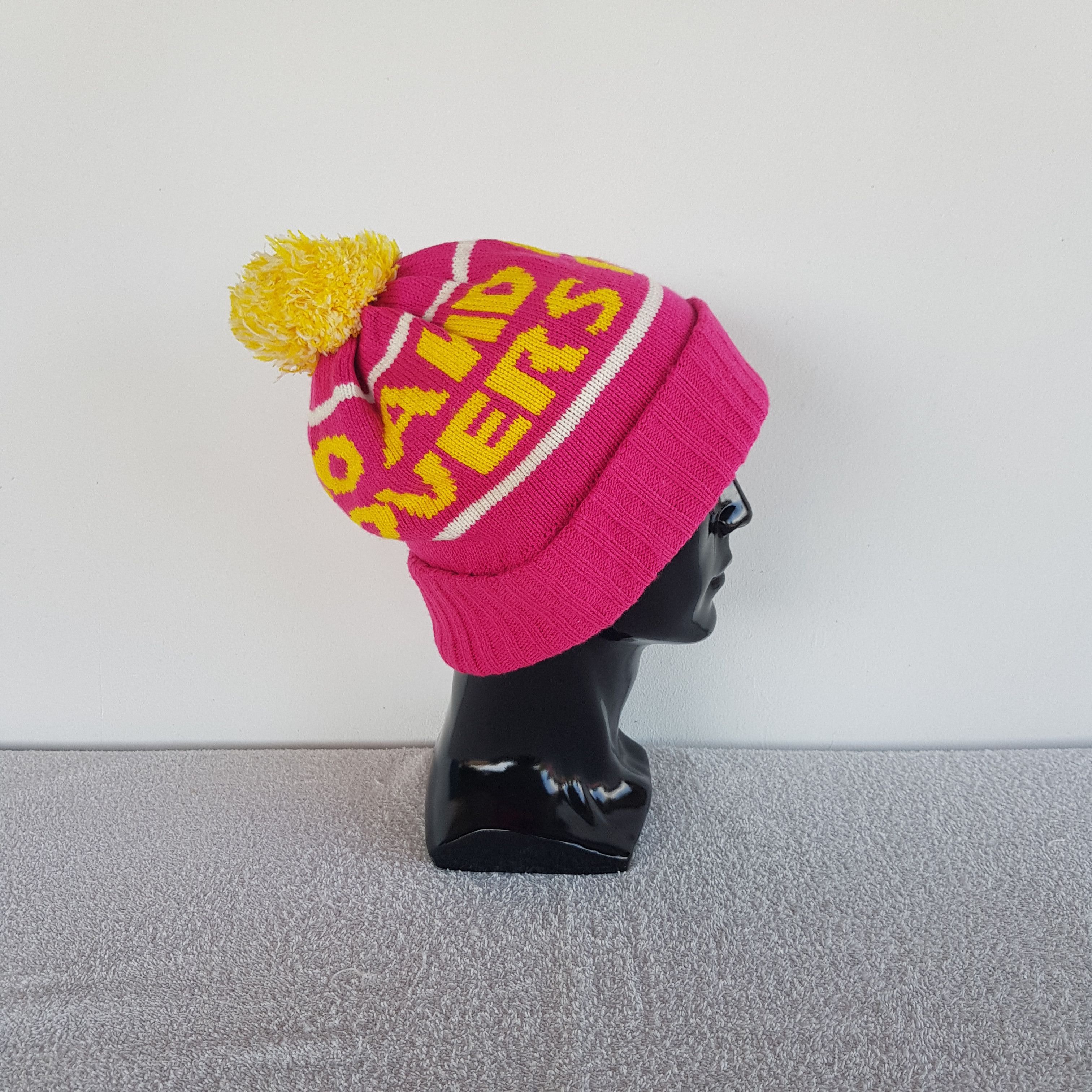 Japanese Brand Vintage Co Lu Beanie Japanese Ribbed Knit Isle Snow Caps Hat Size ONE SIZE - 4 Thumbnail