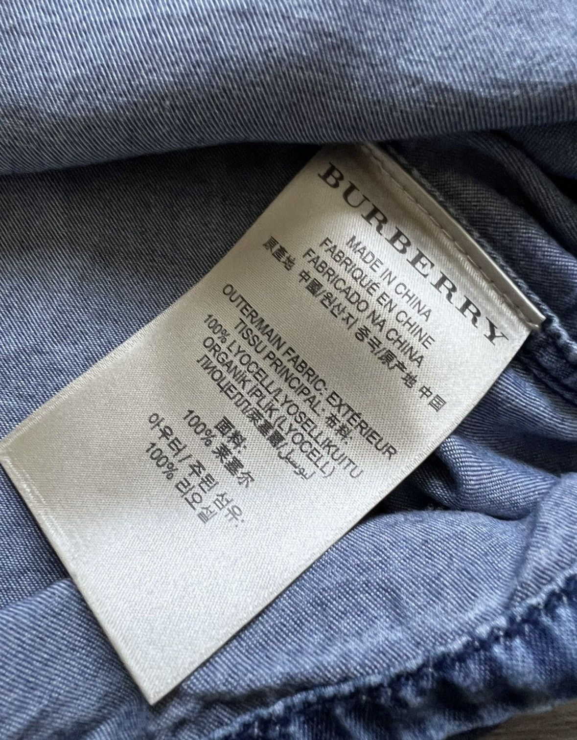 Burberry 💙Burberry Shirt Jeans Women Rare M Size Size M / US 6-8 / IT 42-44 - 11 Thumbnail