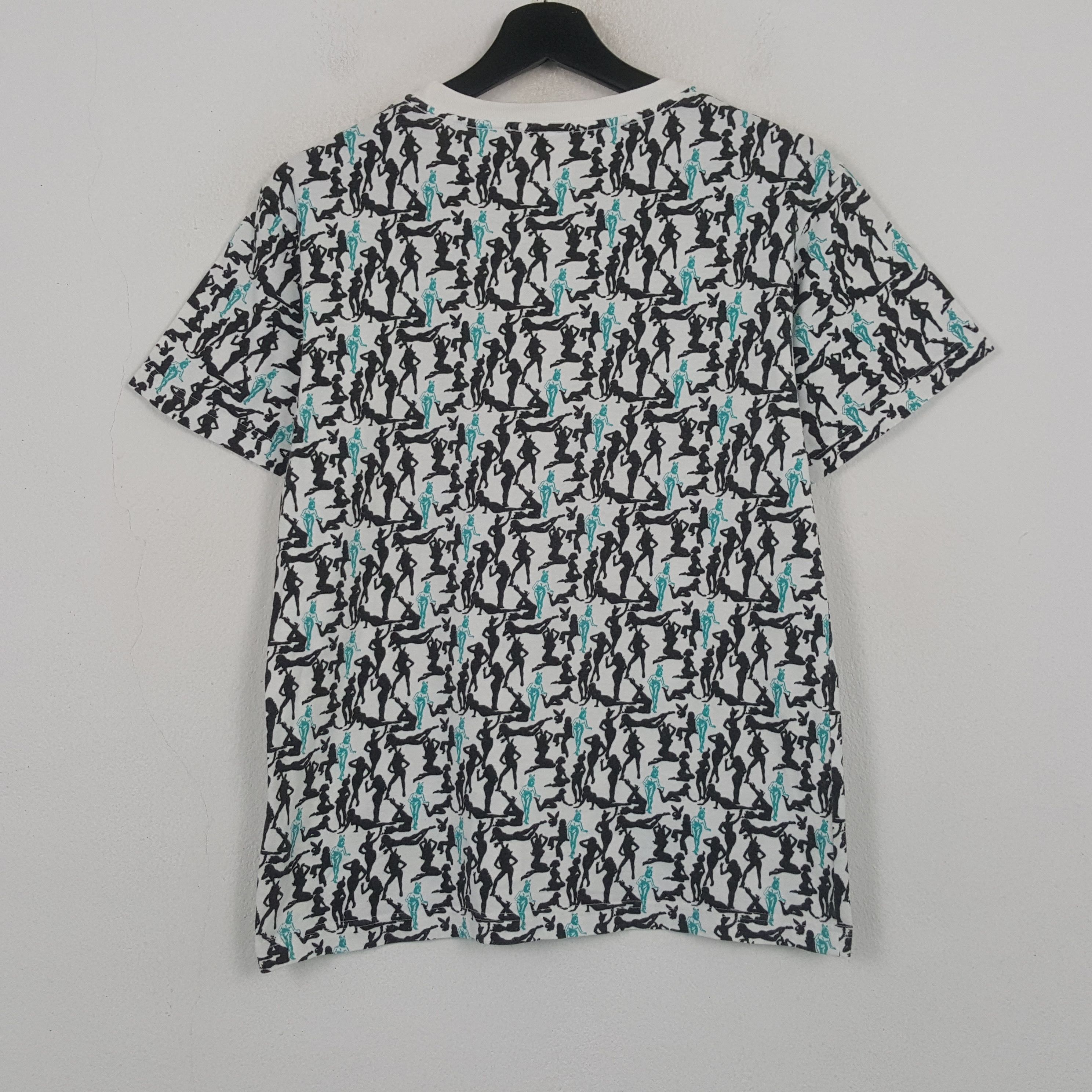 Playboy Playboy Fullprint Design Tshirt RR21 Size US M / EU 48-50 / 2 - 3 Thumbnail