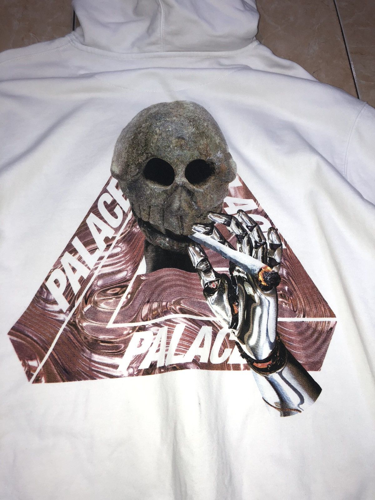 Japanese Brand × Palace × Streetwear Palace Skeledon Hood | Grailed